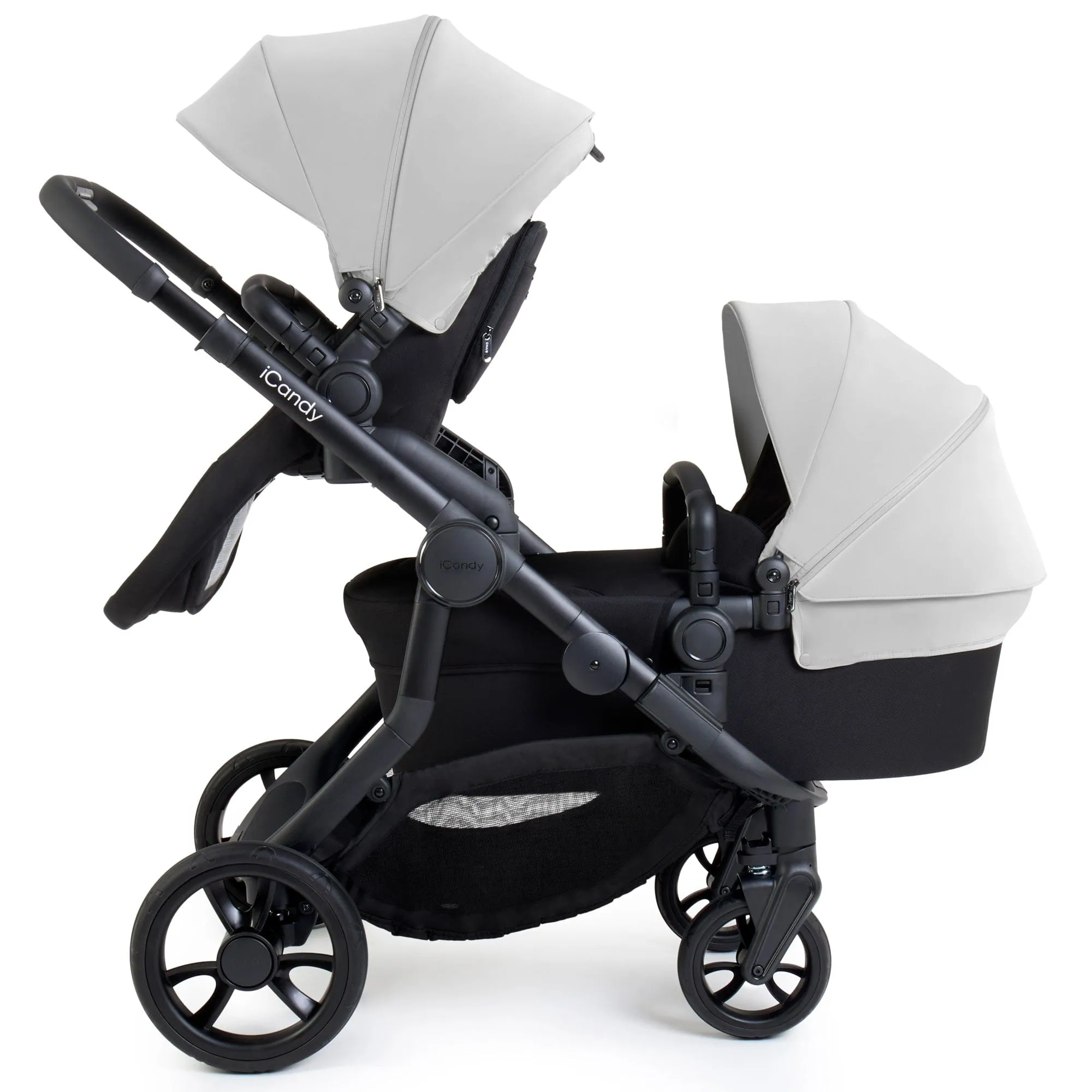 iCandy Orange 4 Double Maxi-Cosi Travel System in Glacier
