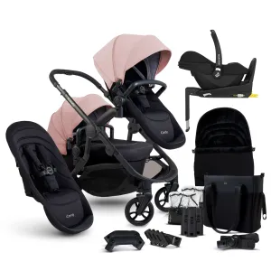 iCandy Orange 4 Double Maxi-Cosi Travel System in Rose