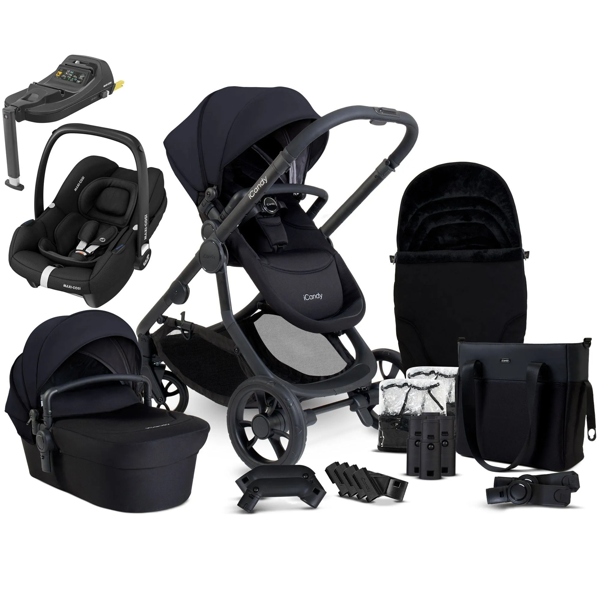 iCandy Orange 4 Maxi-Cosi Travel System in Black Edition