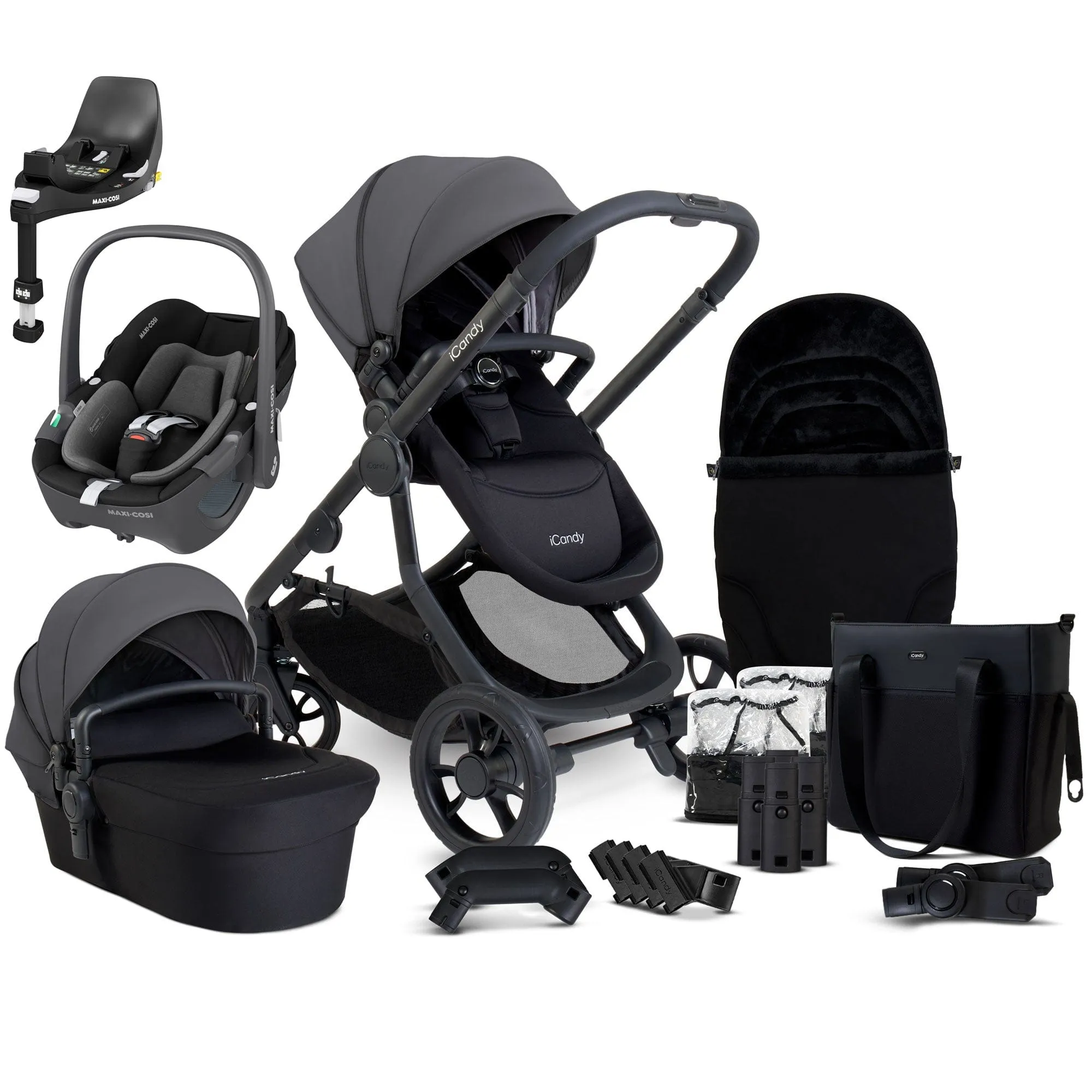 iCandy Orange 4 Maxi-Cosi Travel System in Fossil