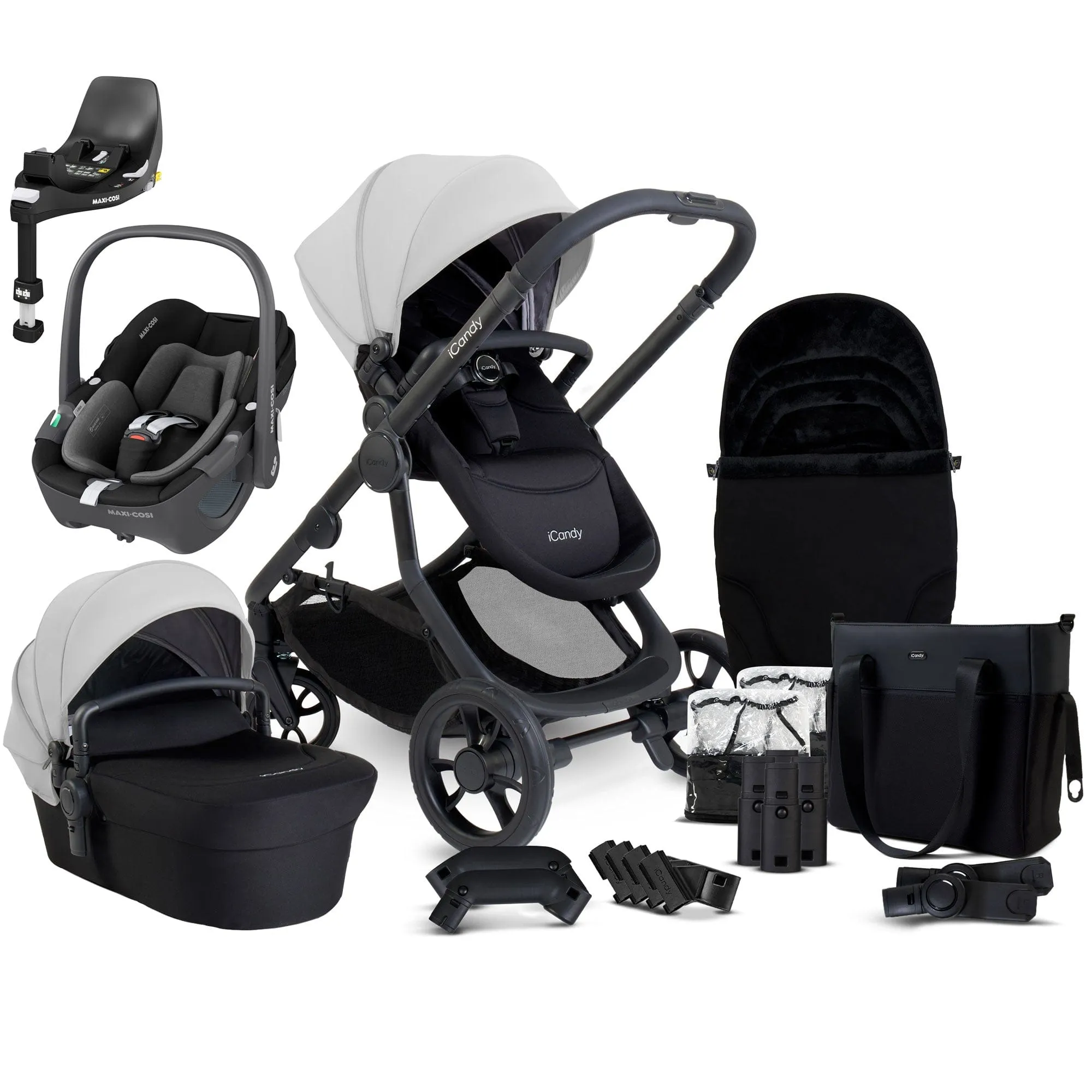 iCandy Orange 4 Maxi-Cosi Travel System in Glacier