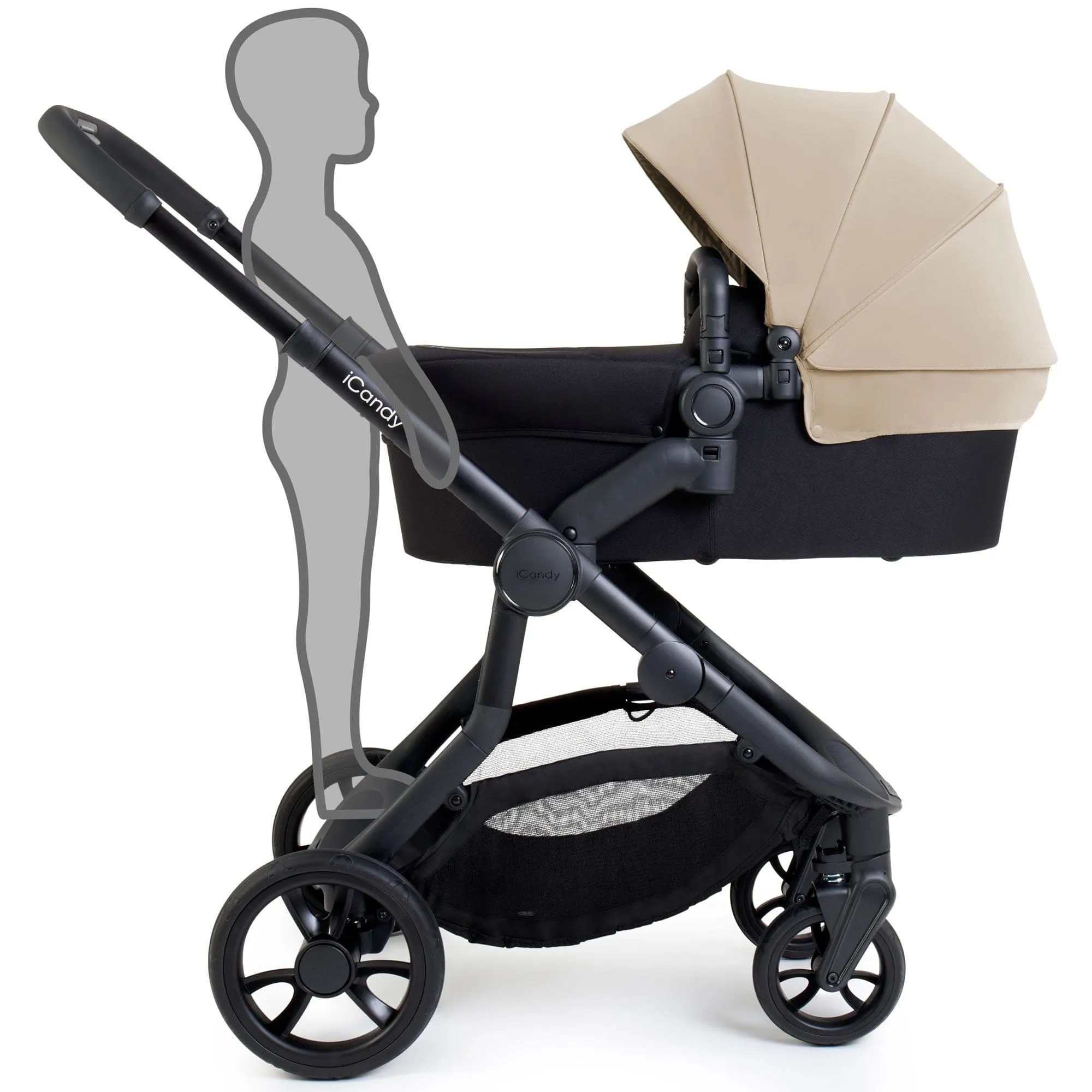iCandy Orange 4 Maxi-Cosi Travel System in Latte