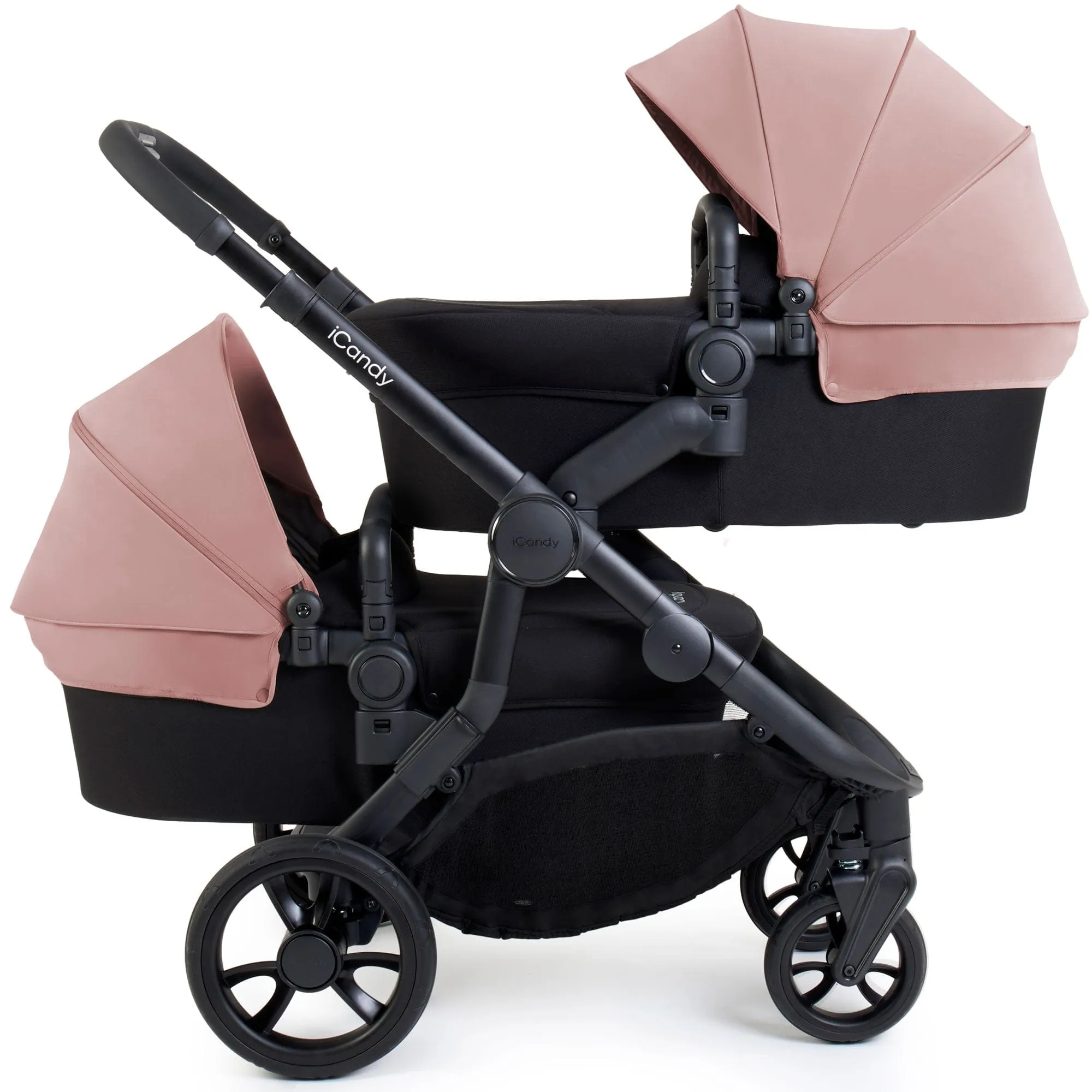 iCandy Orange 4 Twin Cybex Travel System in Rose