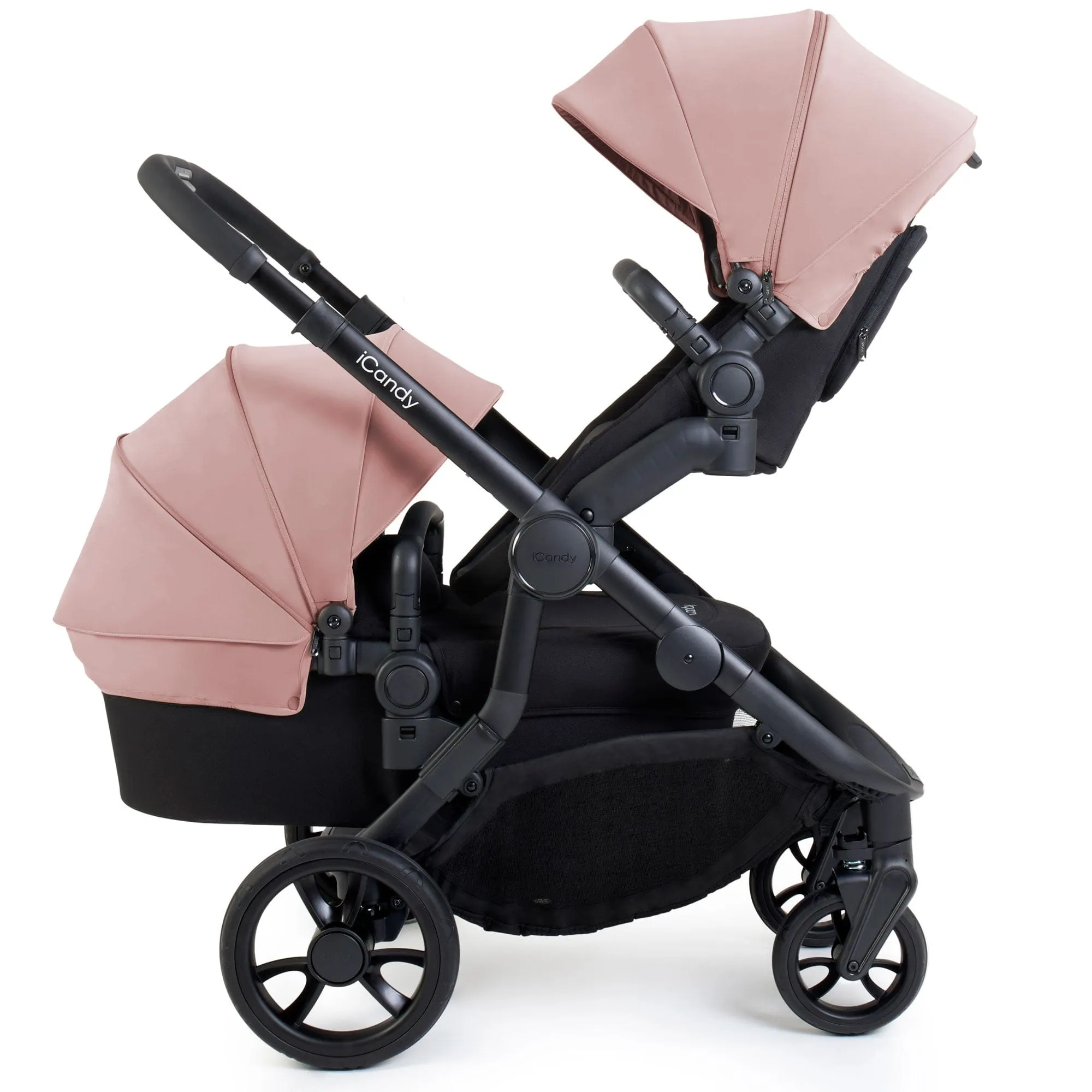 iCandy Orange 4 Twin Cybex Travel System in Rose