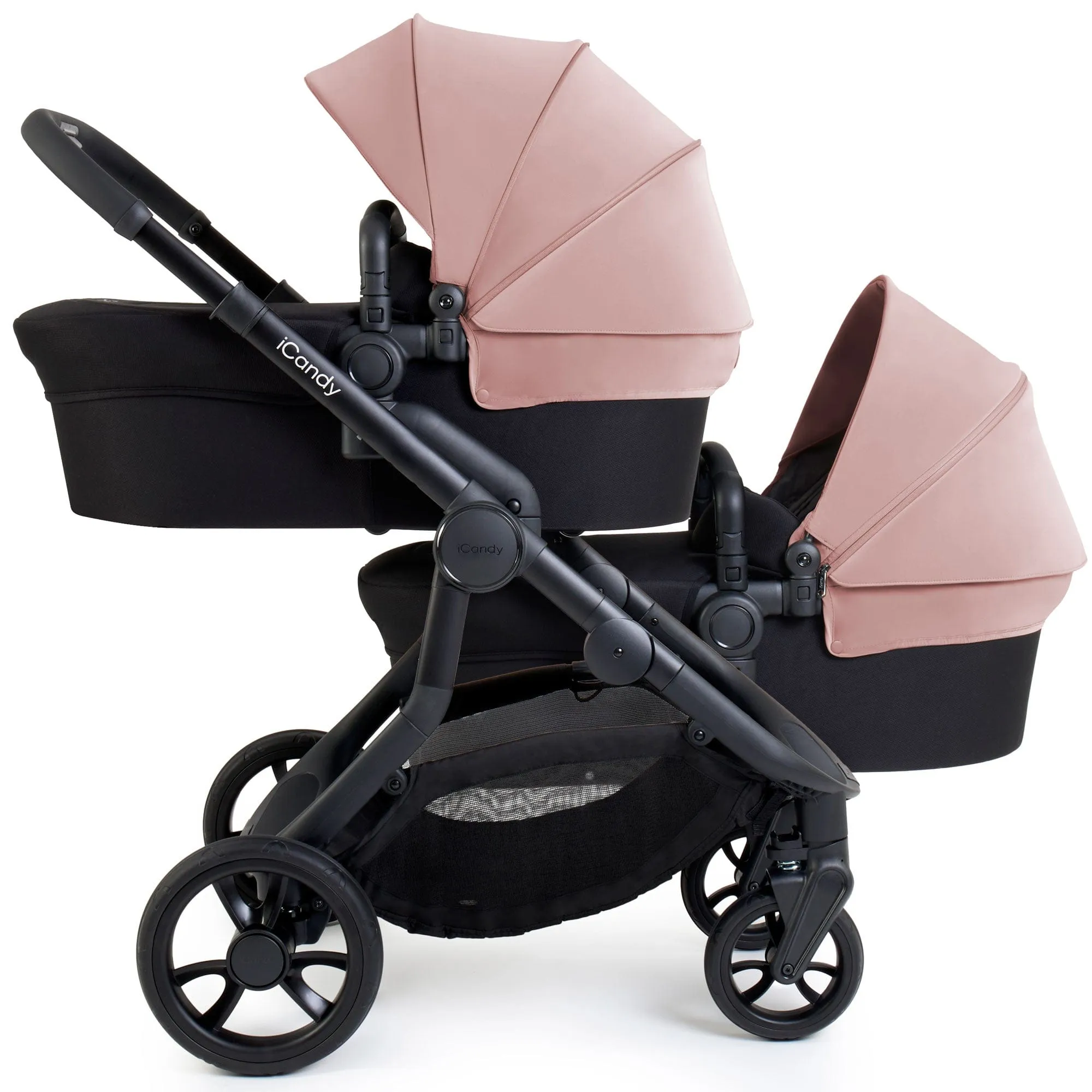 iCandy Orange 4 Twin Cybex Travel System in Rose