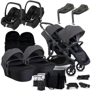 iCandy Orange 4 Twin Maxi-Cosi Travel System in Fossil