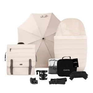 ICANDY Peach 7 Complete Accessory Pack - Biscotti