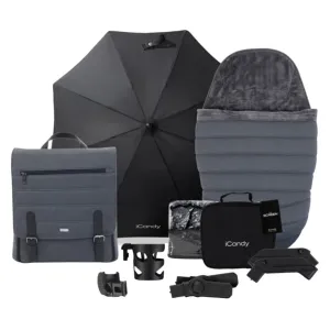 ICANDY Peach 7 Complete Accessory Pack - Dark Grey