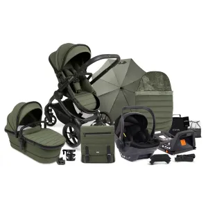 iCandy Peach 7 Complete Bundle with COCOON Car Seat in Ivy