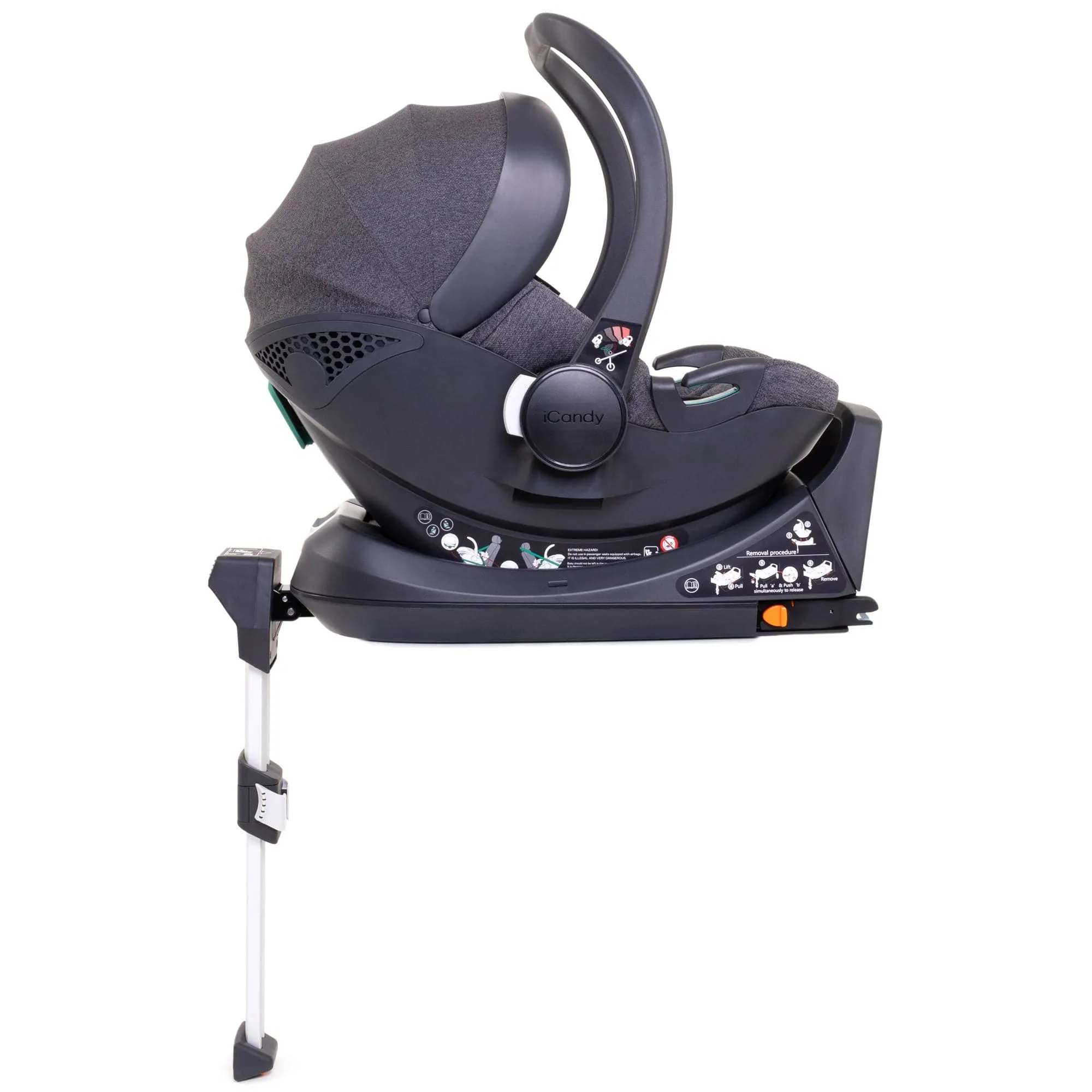iCandy Peach 7 Complete Bundle with COCOON Car Seat in Truffle