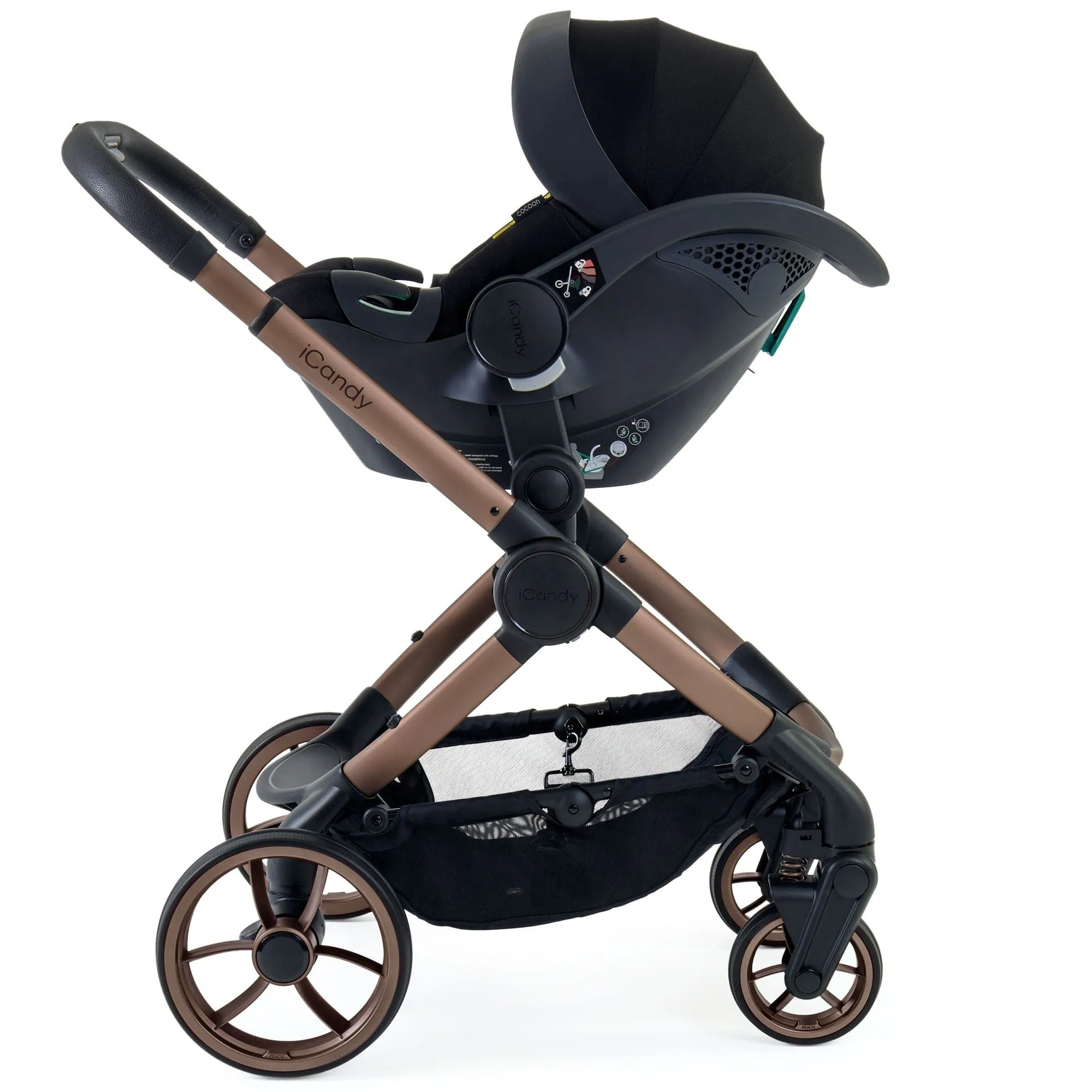 iCandy Peach 7 Complete Cybex Bundle in Pecan