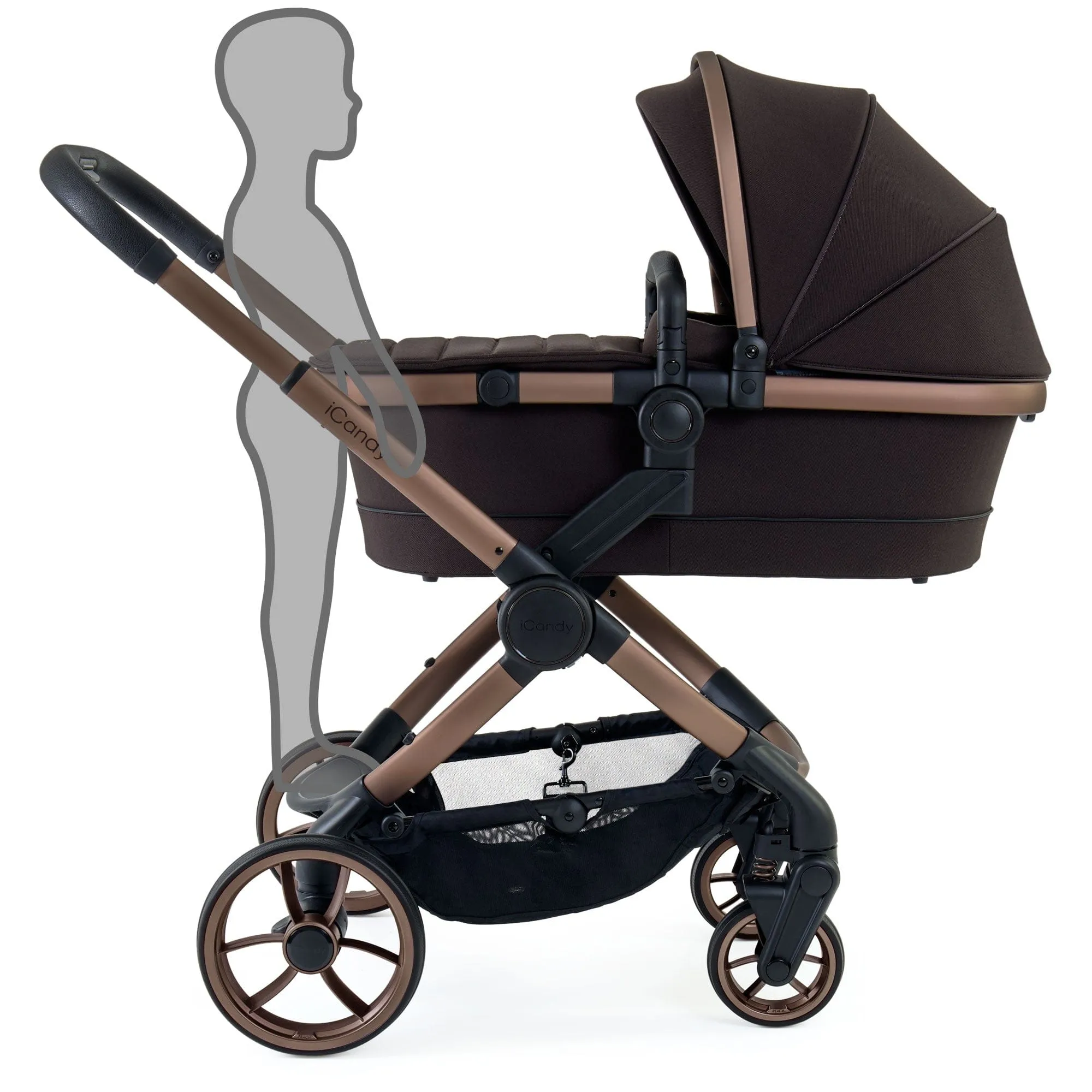 iCandy Peach 7 Complete Cybex Bundle in Pecan