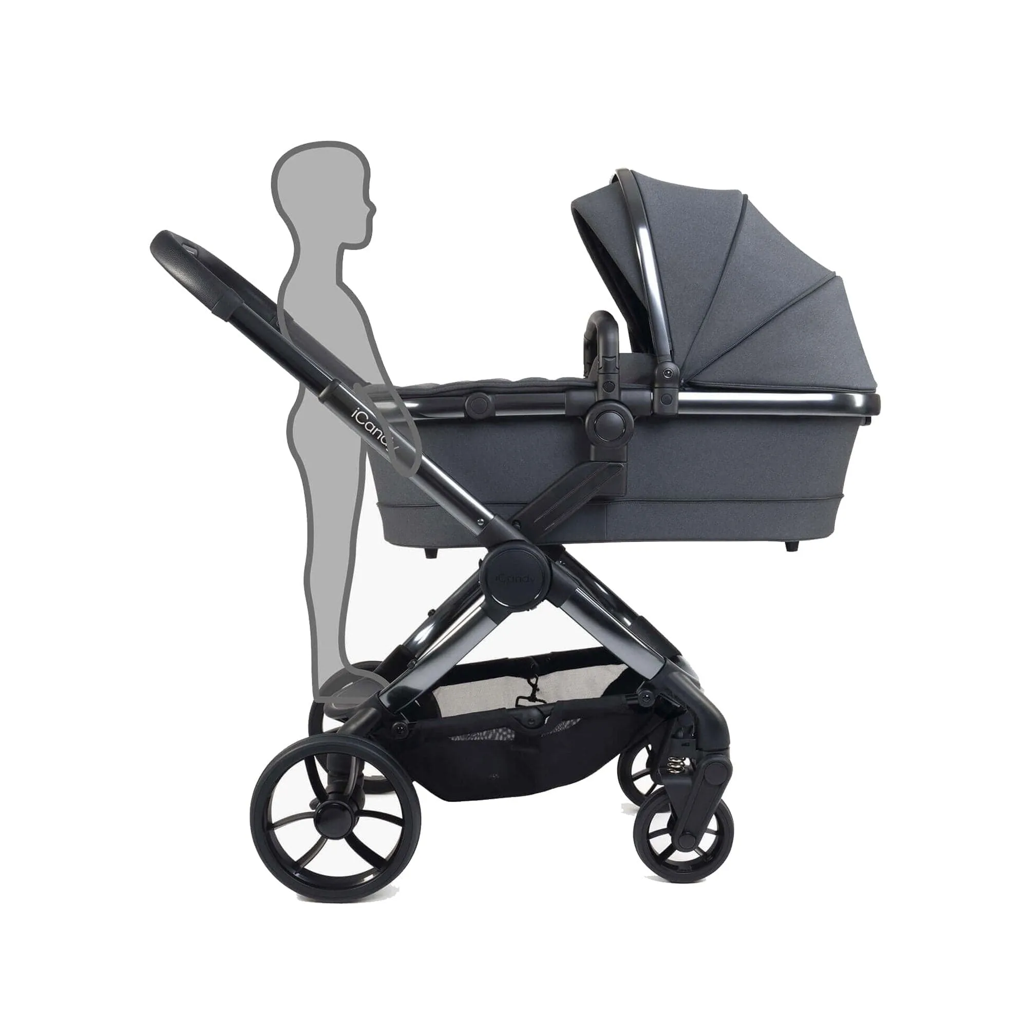 iCandy Peach 7 Complete Maxi-Cosi Bundle in Dark Grey