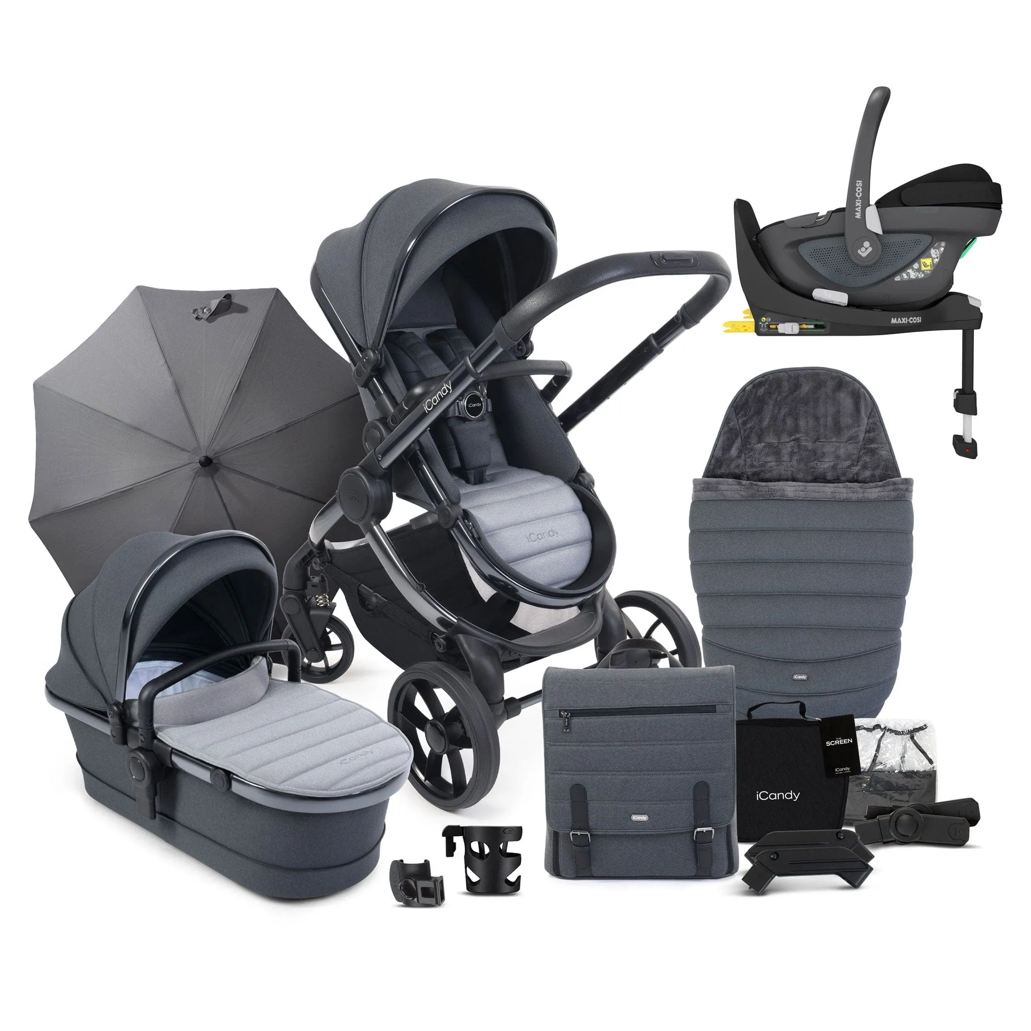 iCandy Peach 7 Complete Maxi-Cosi Bundle in Truffle
