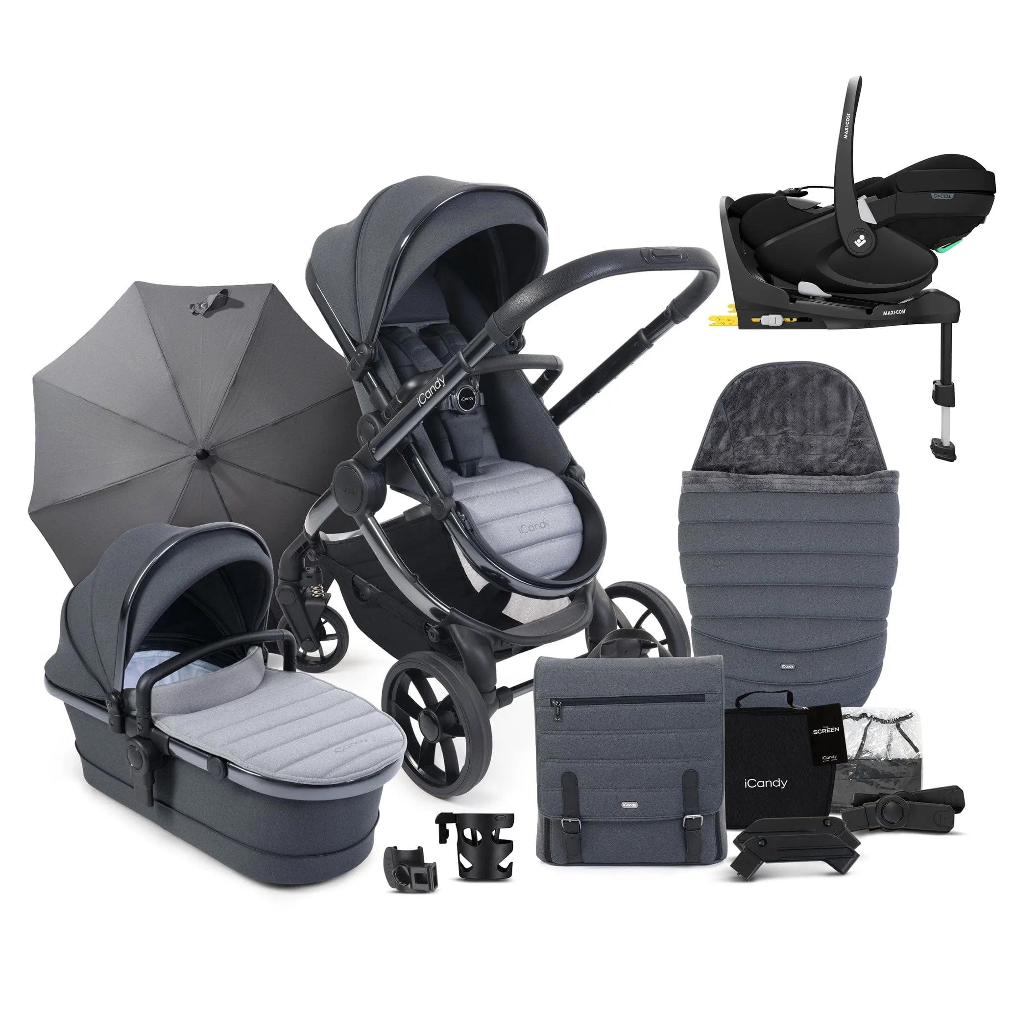 iCandy Peach 7 Complete Maxi-Cosi Bundle in Truffle