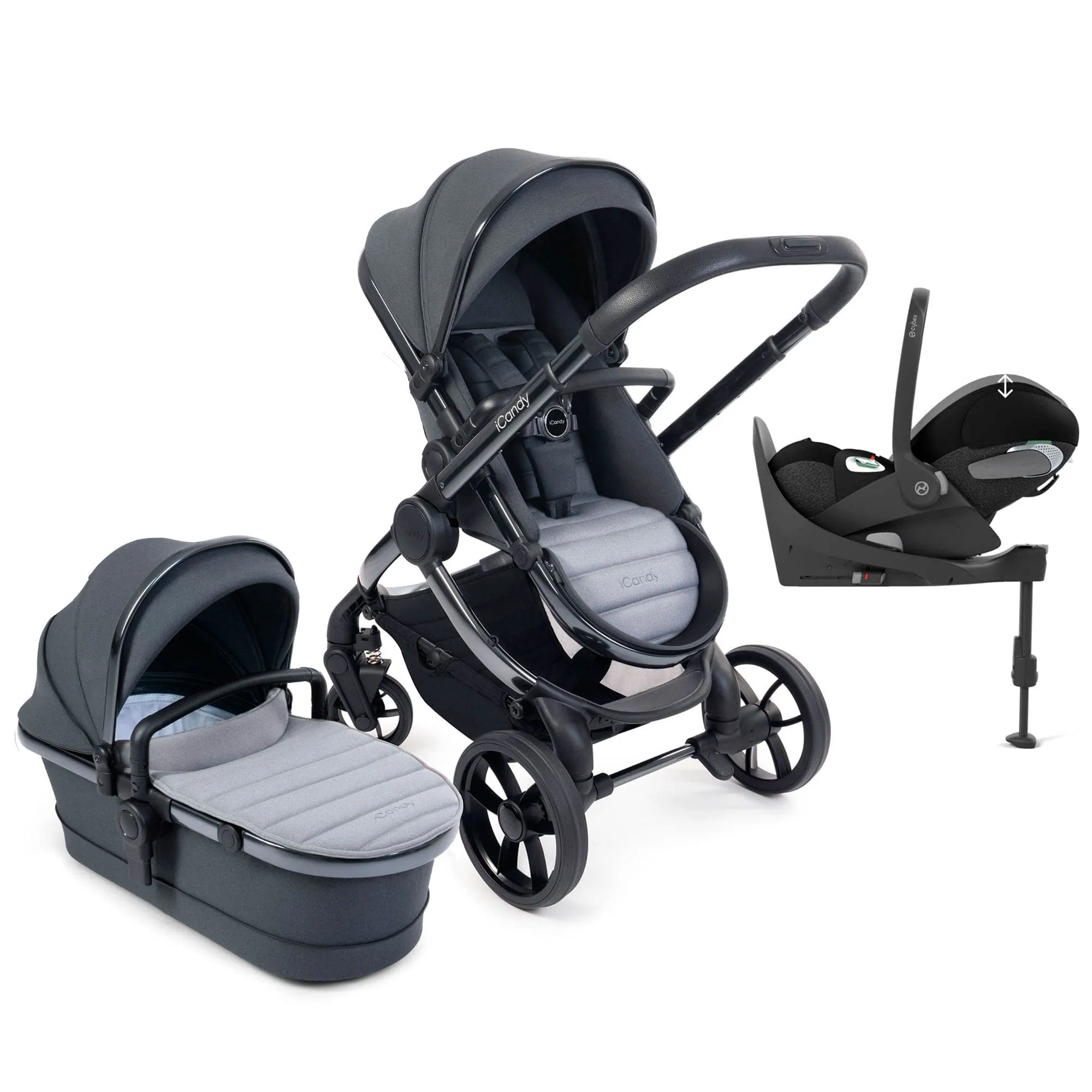 iCandy Peach 7 Cybex Combo Set in Truffle
