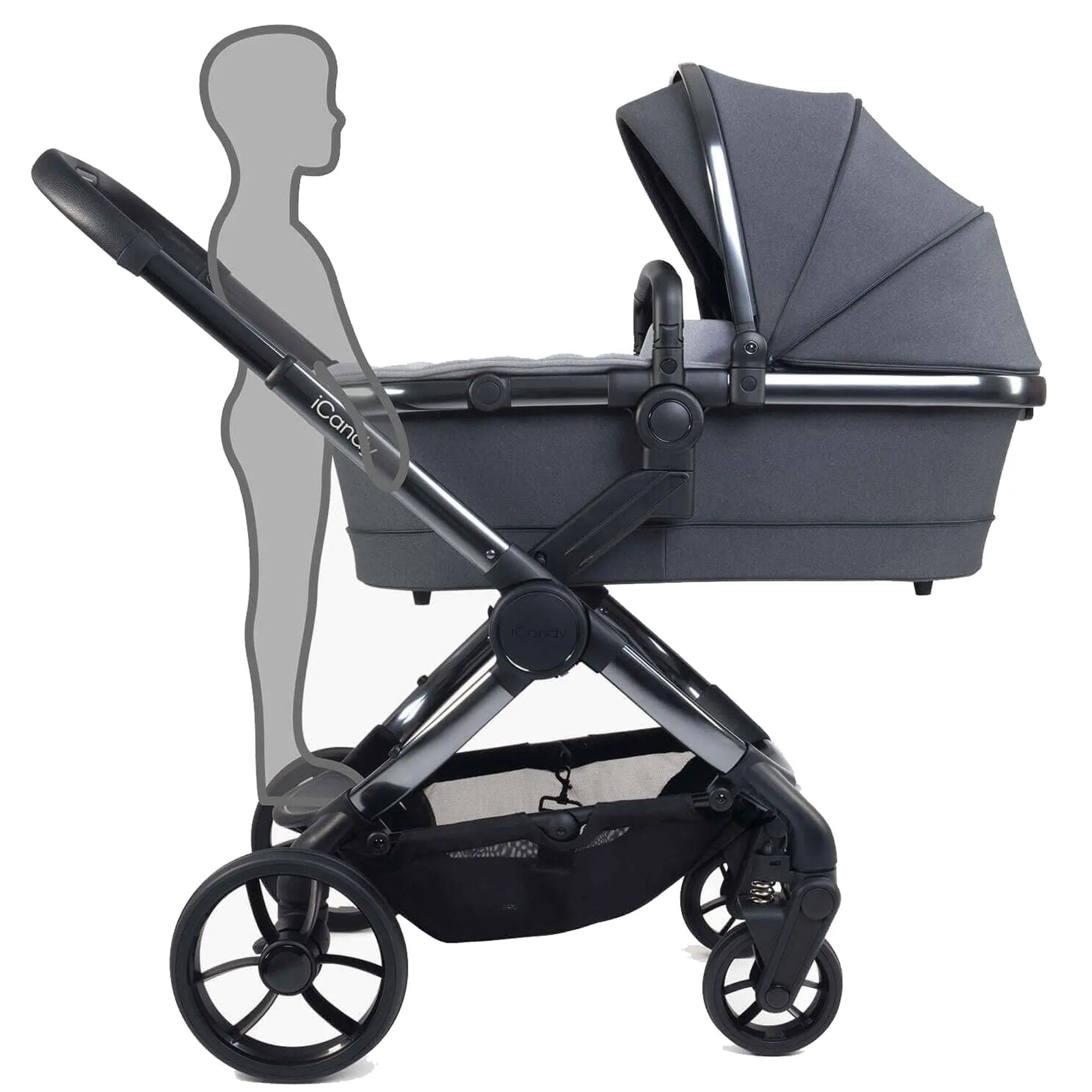 iCandy Peach 7 Cybex Combo Set in Truffle