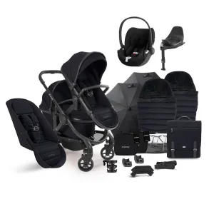 iCandy Peach 7 Double Complete Cybex Travel System in Black