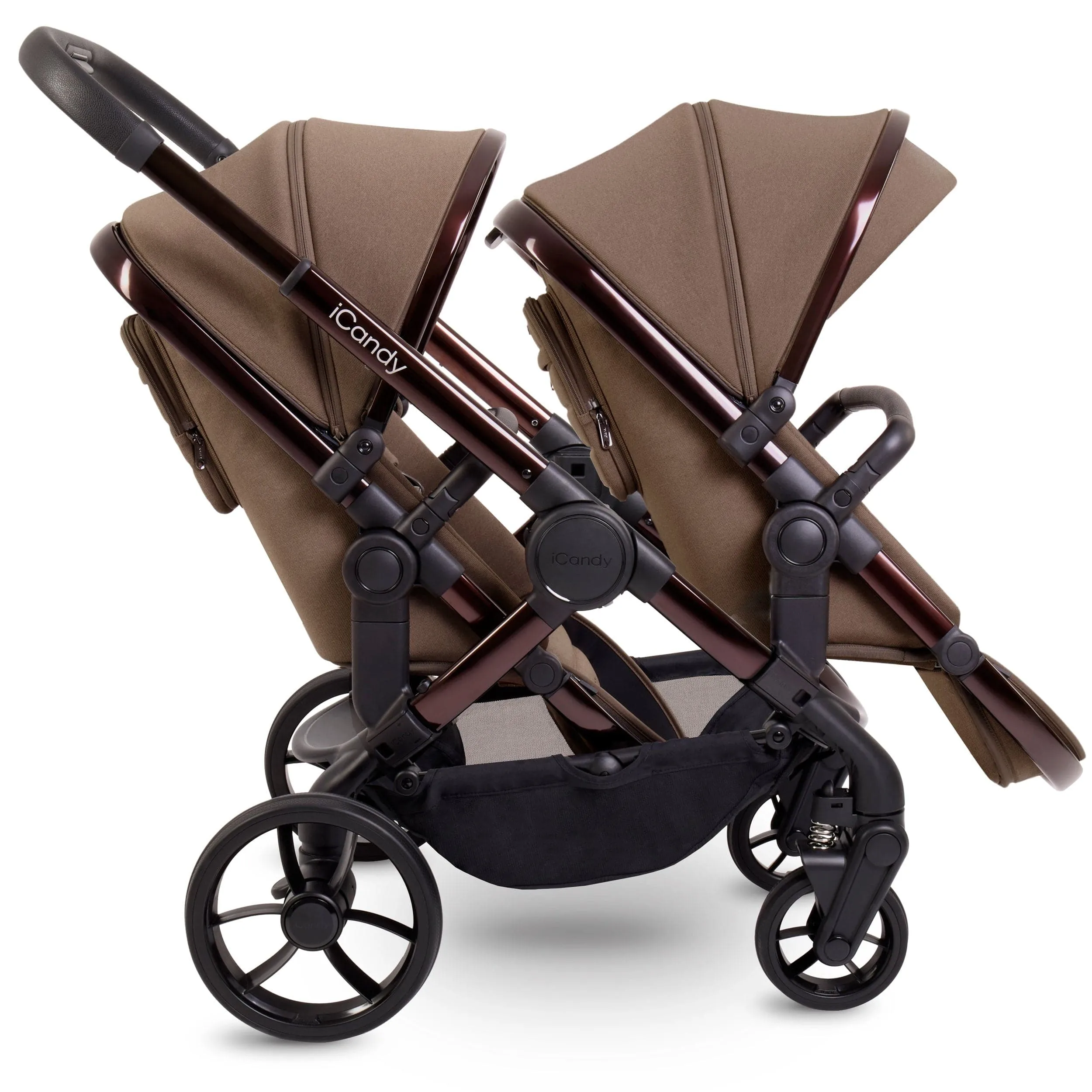 iCandy Peach 7 Double Complete Cybex Travel System in Coco