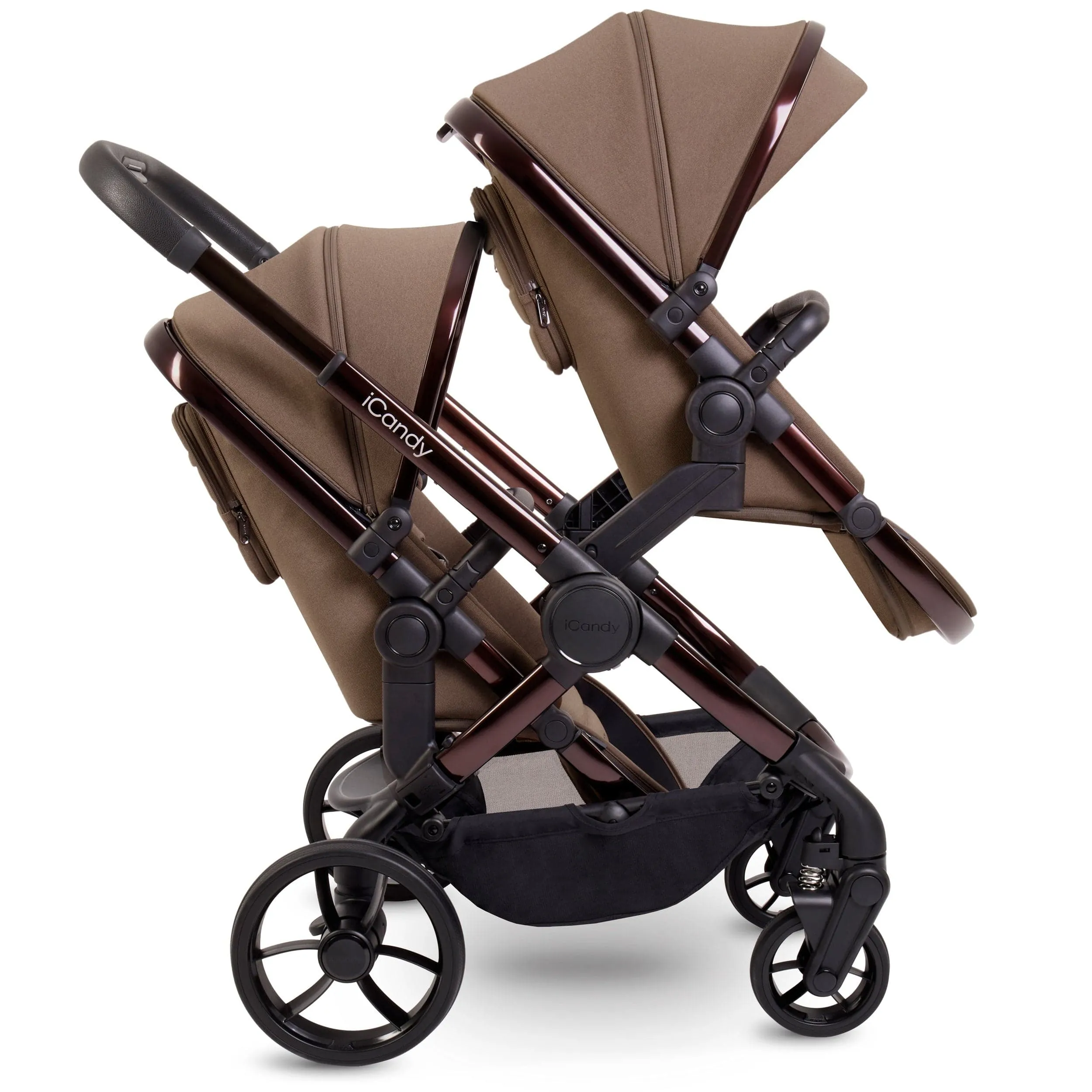 iCandy Peach 7 Double Complete Cybex Travel System in Coco