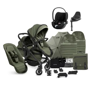 iCandy Peach 7 Double Complete Cybex Travel System in Ivy
