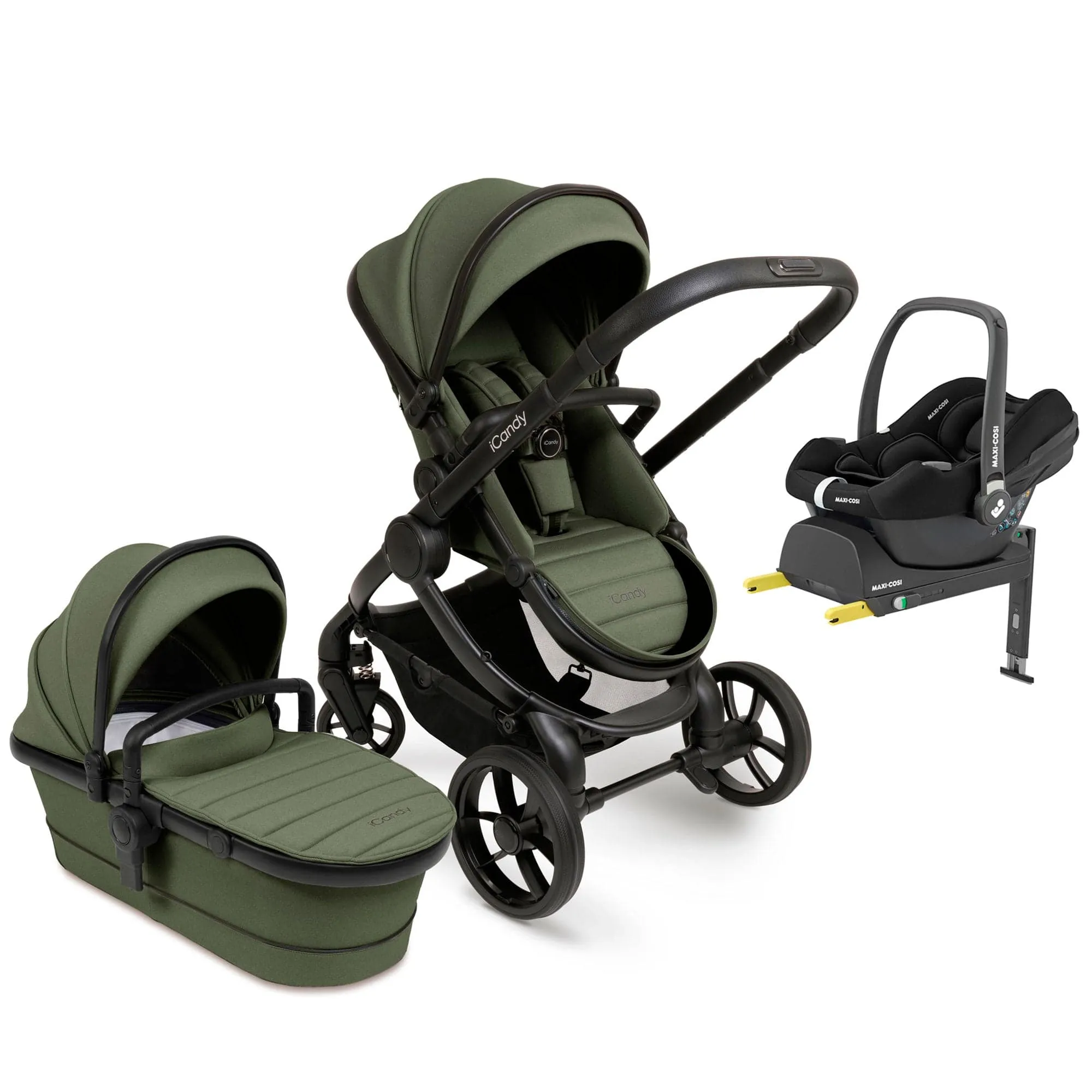 iCandy Peach 7 Maxi-Cosi Combo Set in Ivy