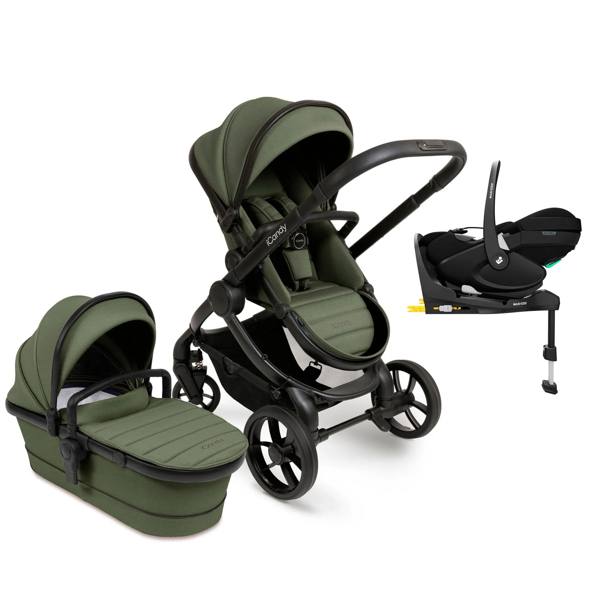 iCandy Peach 7 Maxi-Cosi Combo Set in Ivy