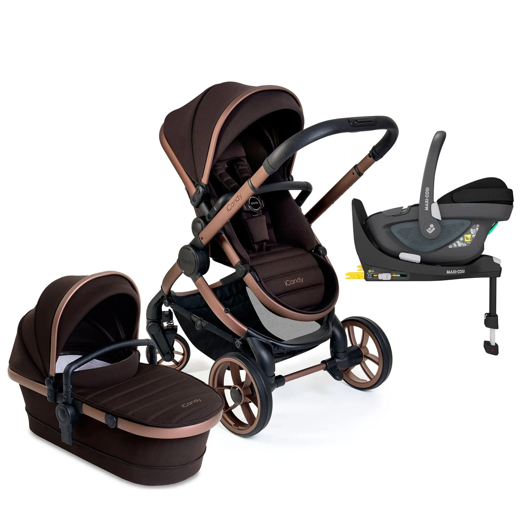 iCandy Peach 7 Maxi-Cosi Combo Set in Pecan