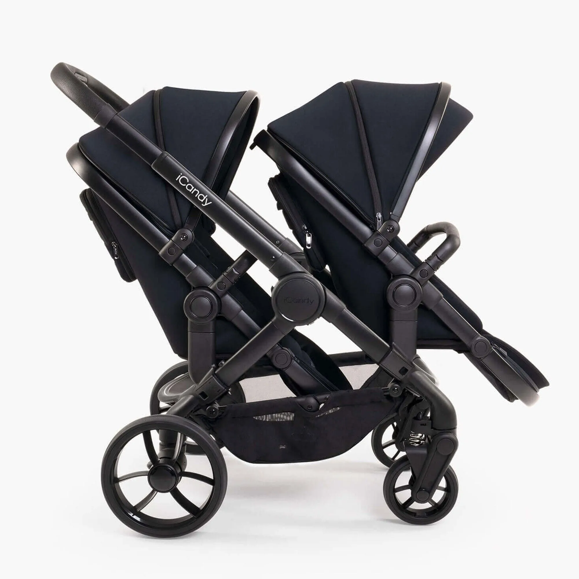 iCandy Peach 7 Twin Complete Cybex Travel System in Black
