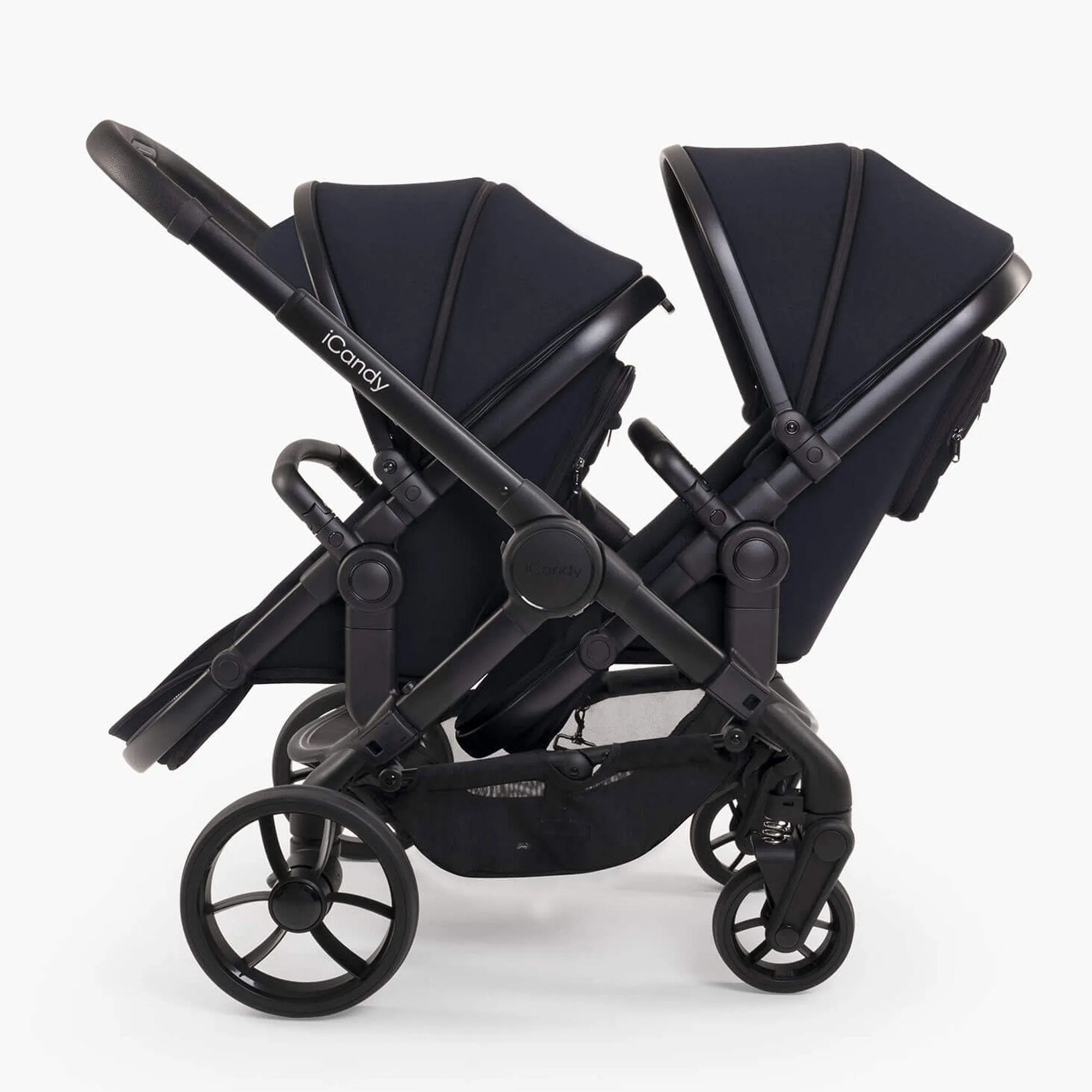 iCandy Peach 7 Twin Complete Cybex Travel System in Black