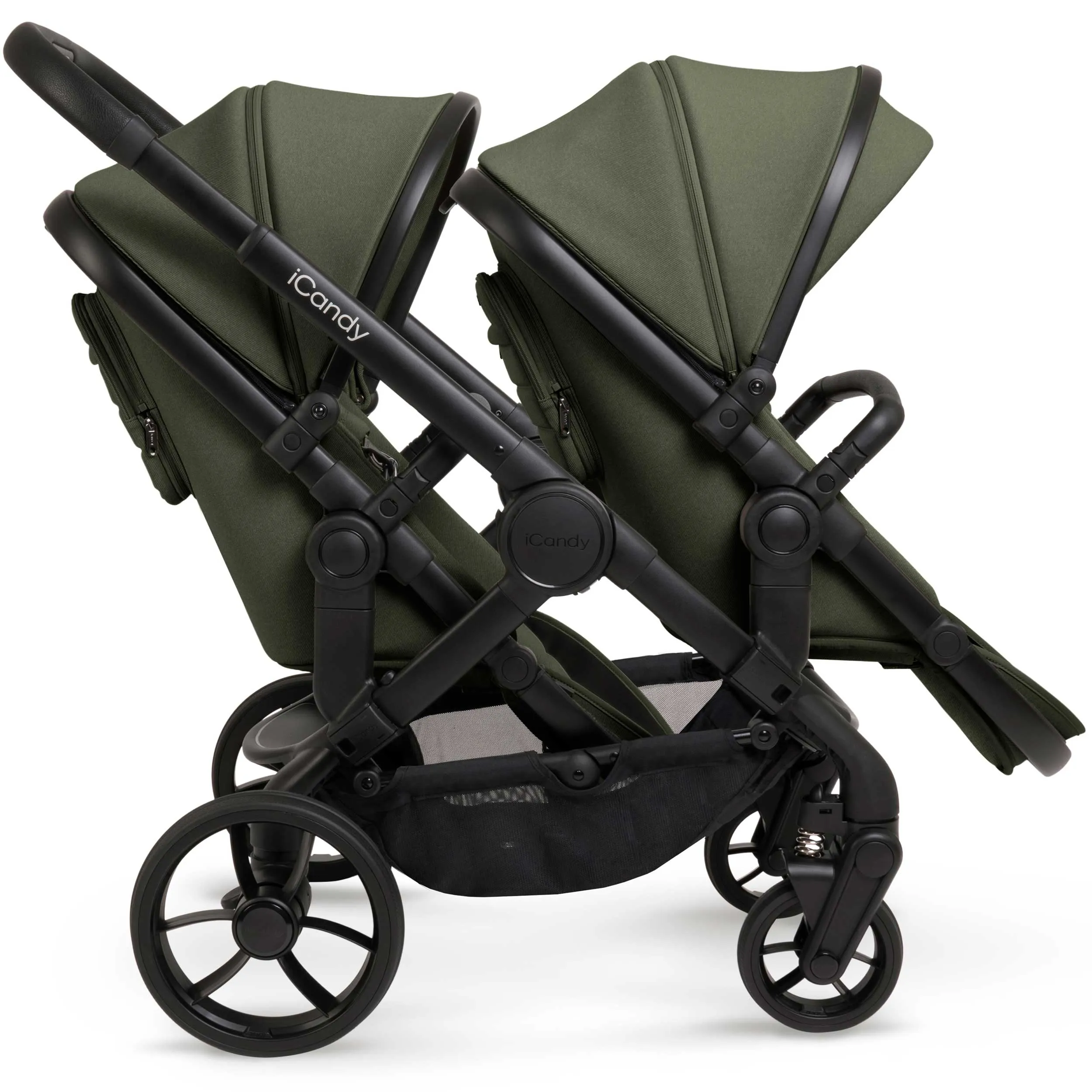 iCandy Peach 7 Twin Complete Cybex Travel System in Ivy