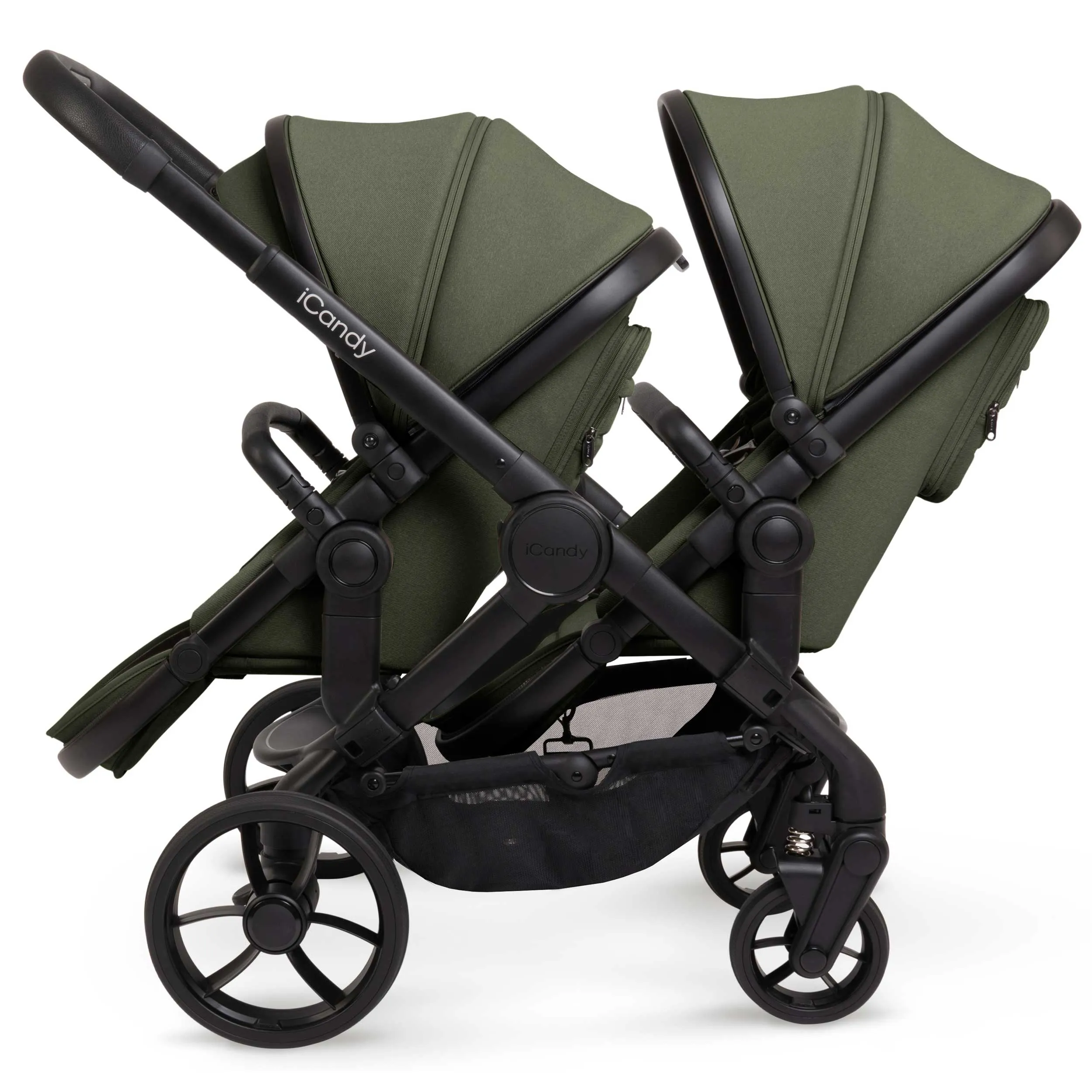 iCandy Peach 7 Twin Complete Cybex Travel System in Ivy