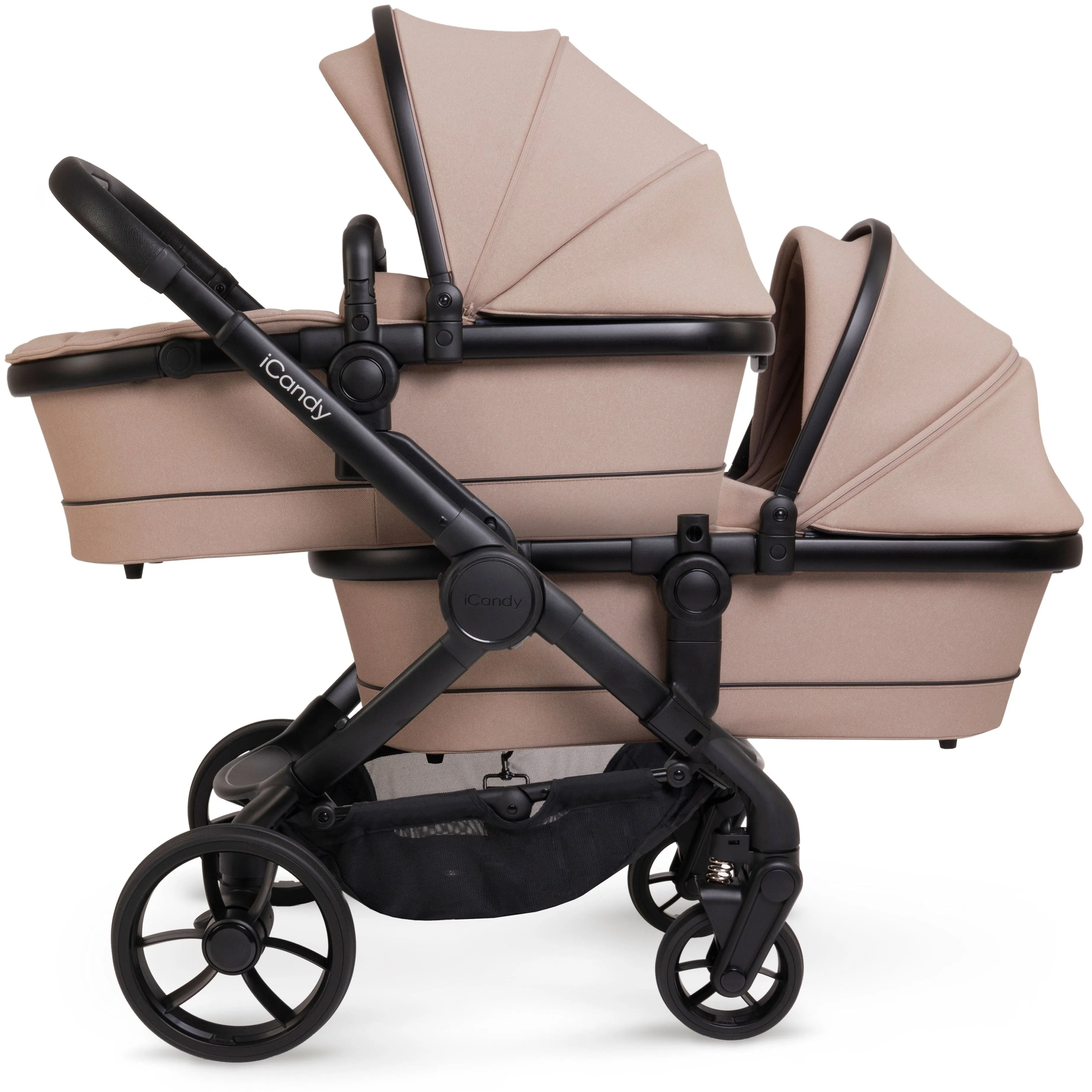 iCandy Peach 7 Twin Maxi-Cosi Bundle in Cookie