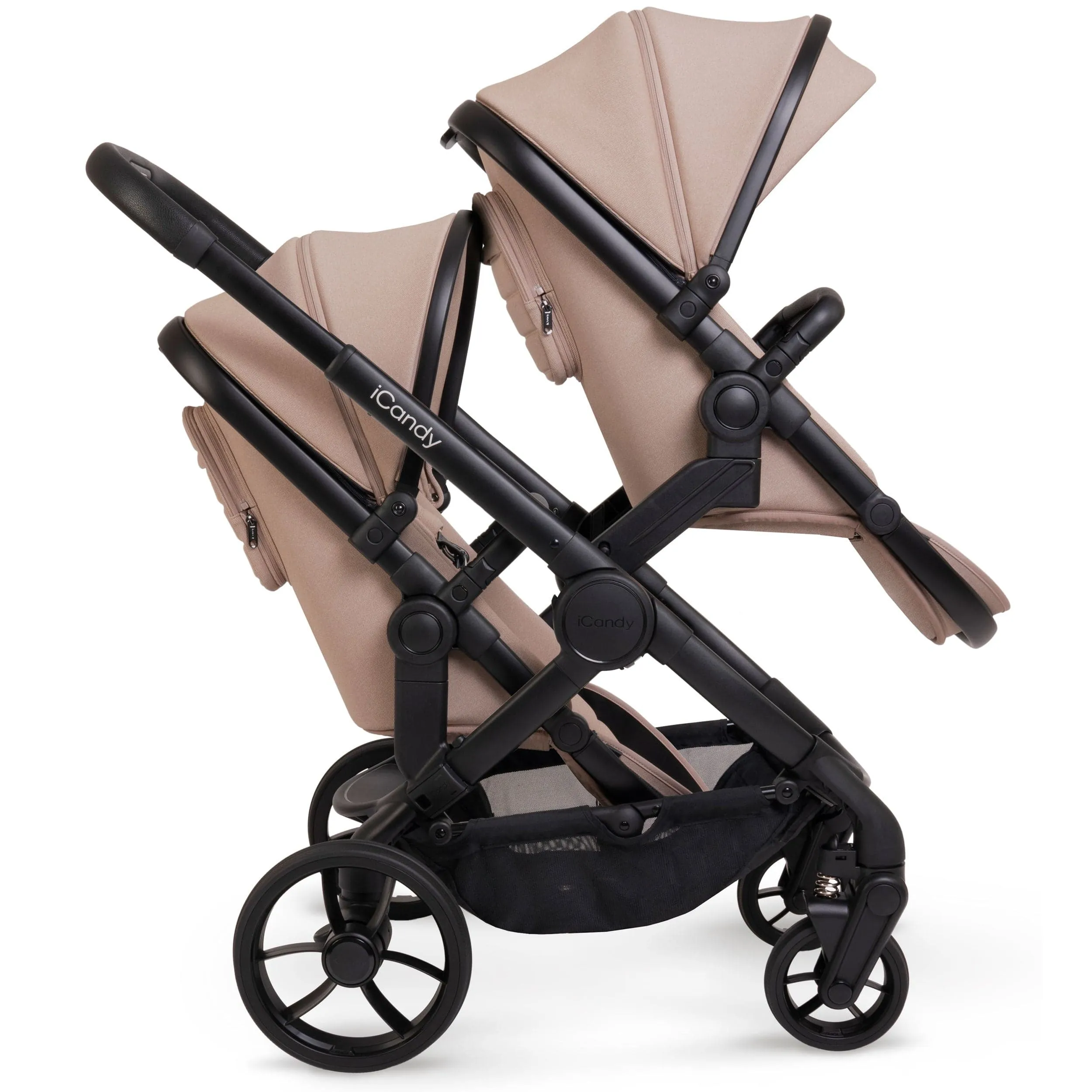 iCandy Peach 7 Twin Maxi-Cosi Bundle in Cookie