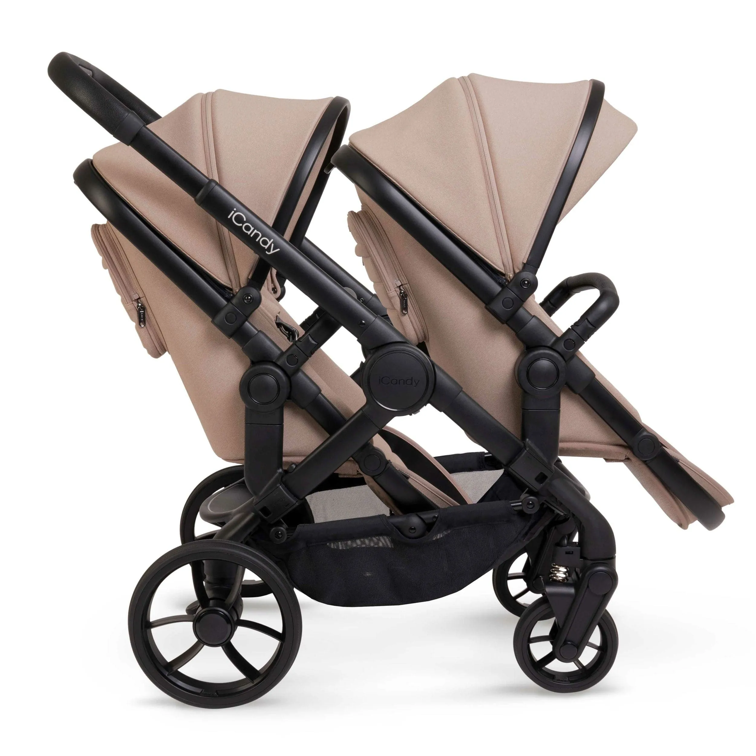 iCandy Peach 7 Twin Maxi-Cosi Bundle in Cookie