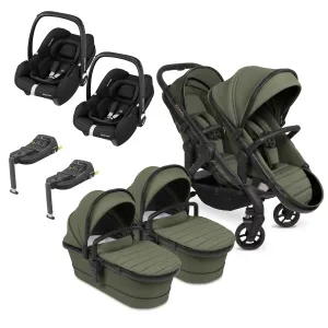 iCandy Peach 7 Twin Maxi-Cosi Bundle in Ivy