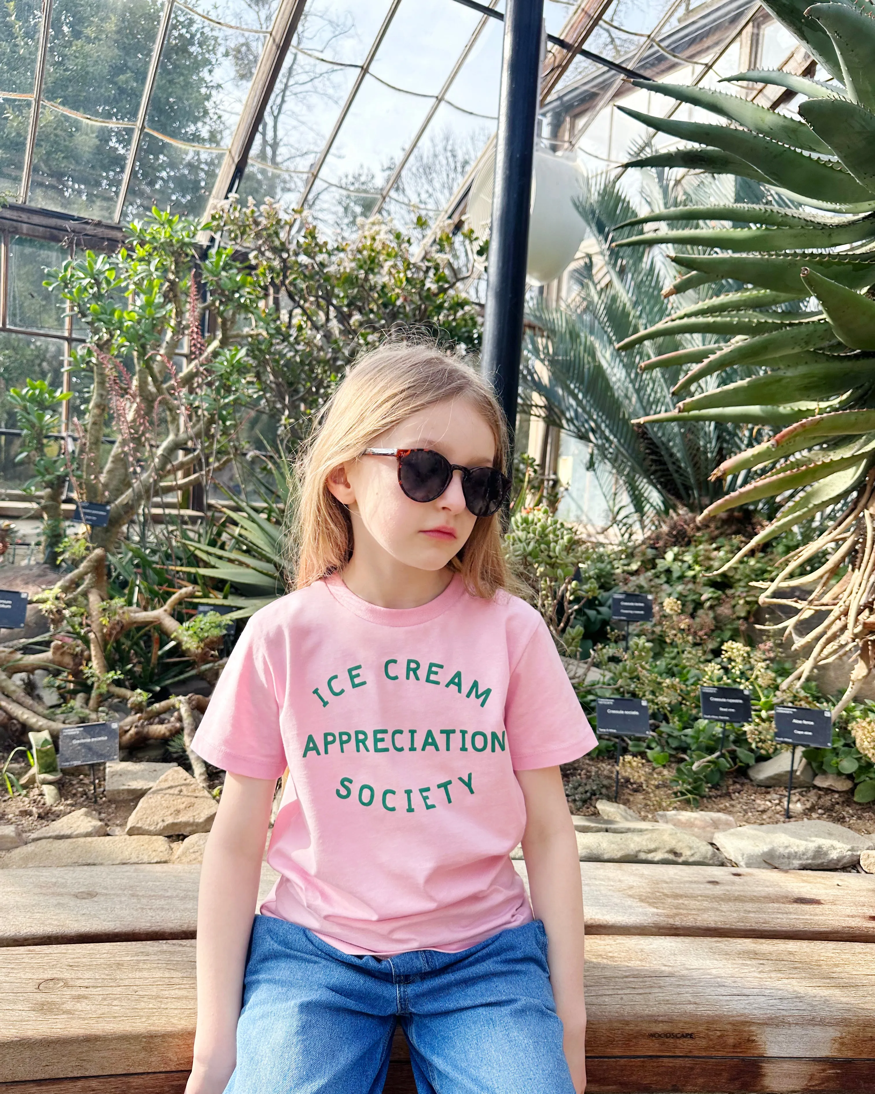 Ice Cream Appreciation Society Pink T-Shirt