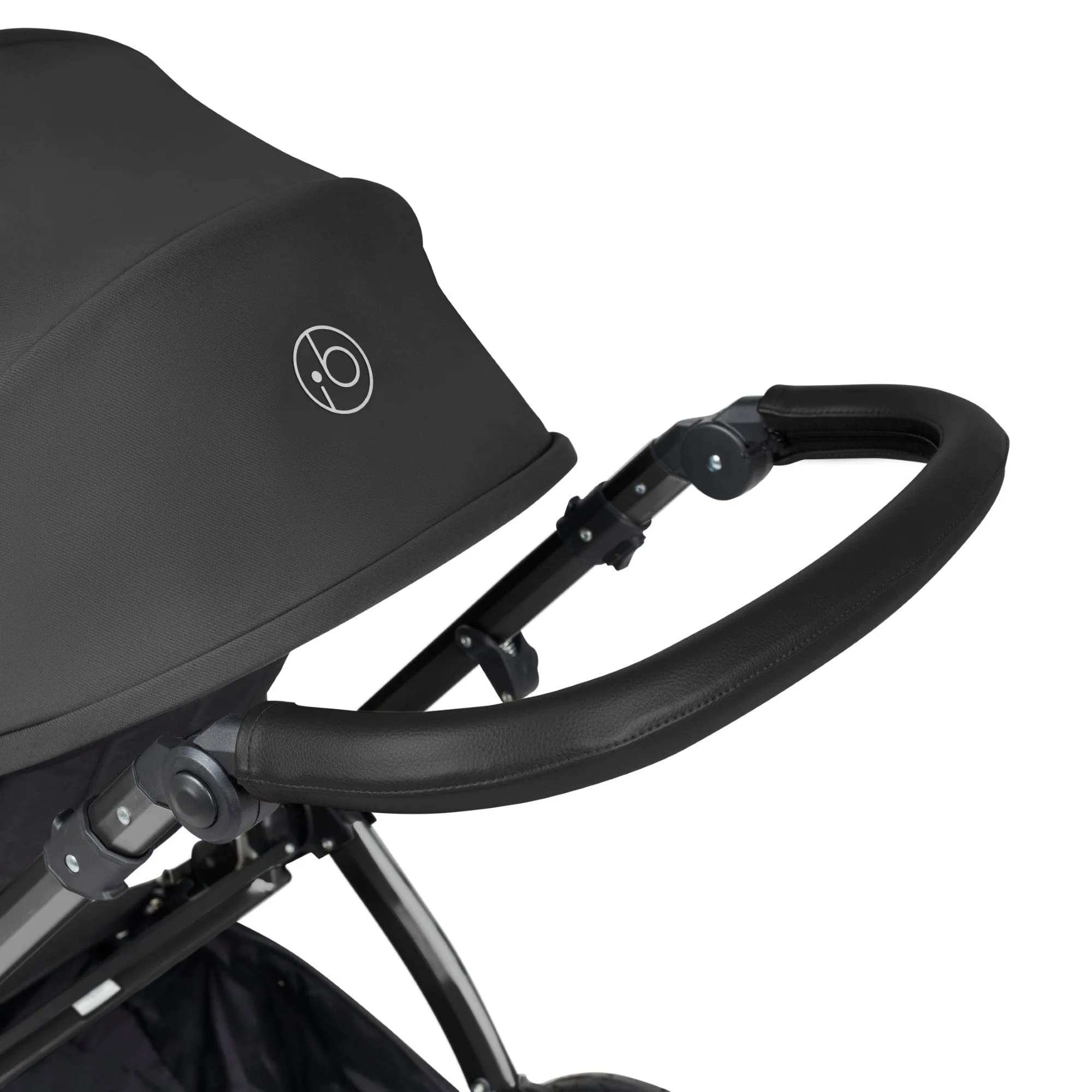 Ickle Bubba Stomp Luxe 2 in 1 Pushchair -  Black / Charcoal Grey / Black