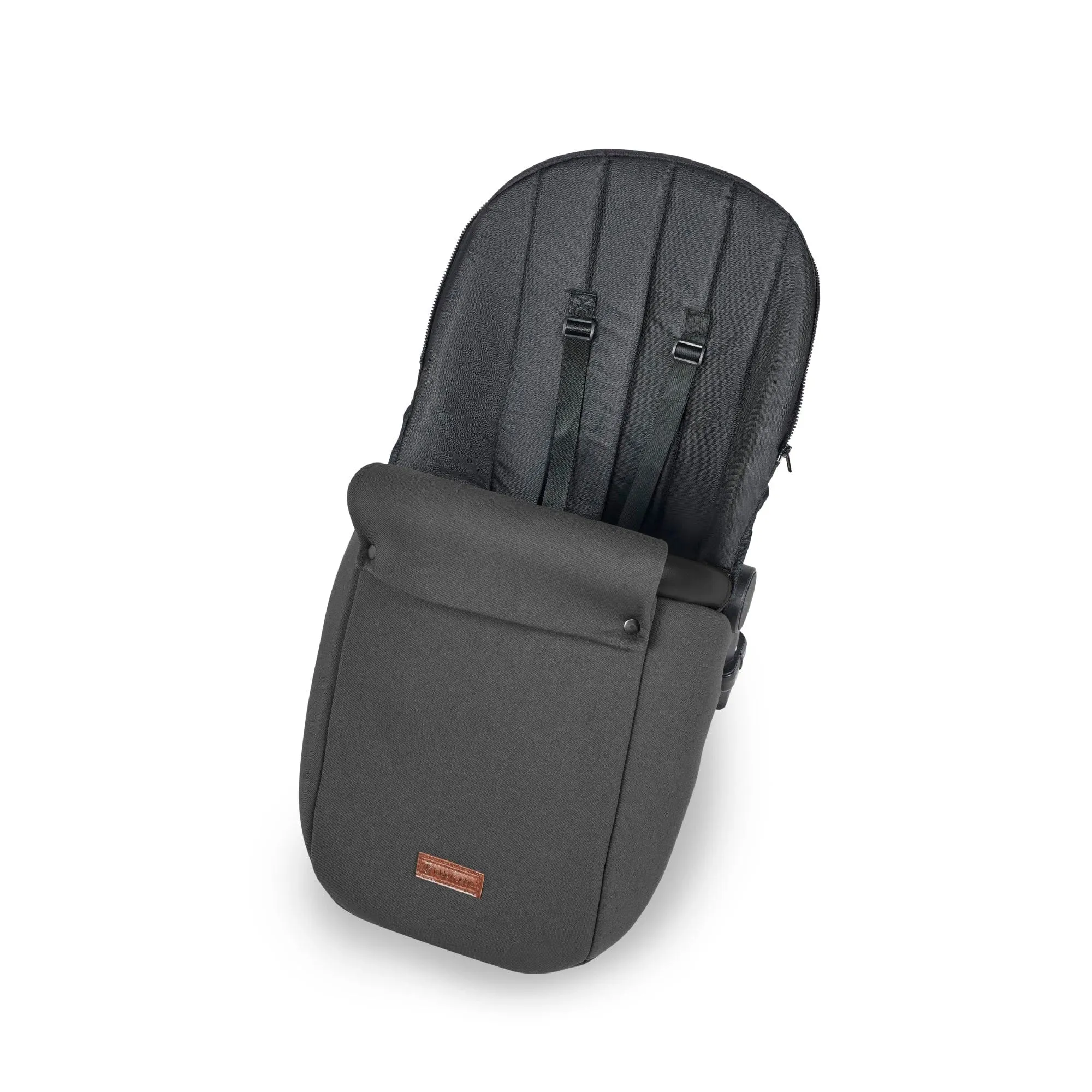 Ickle Bubba Stomp Luxe 2 in 1 Pushchair -  Black / Charcoal Grey / Black