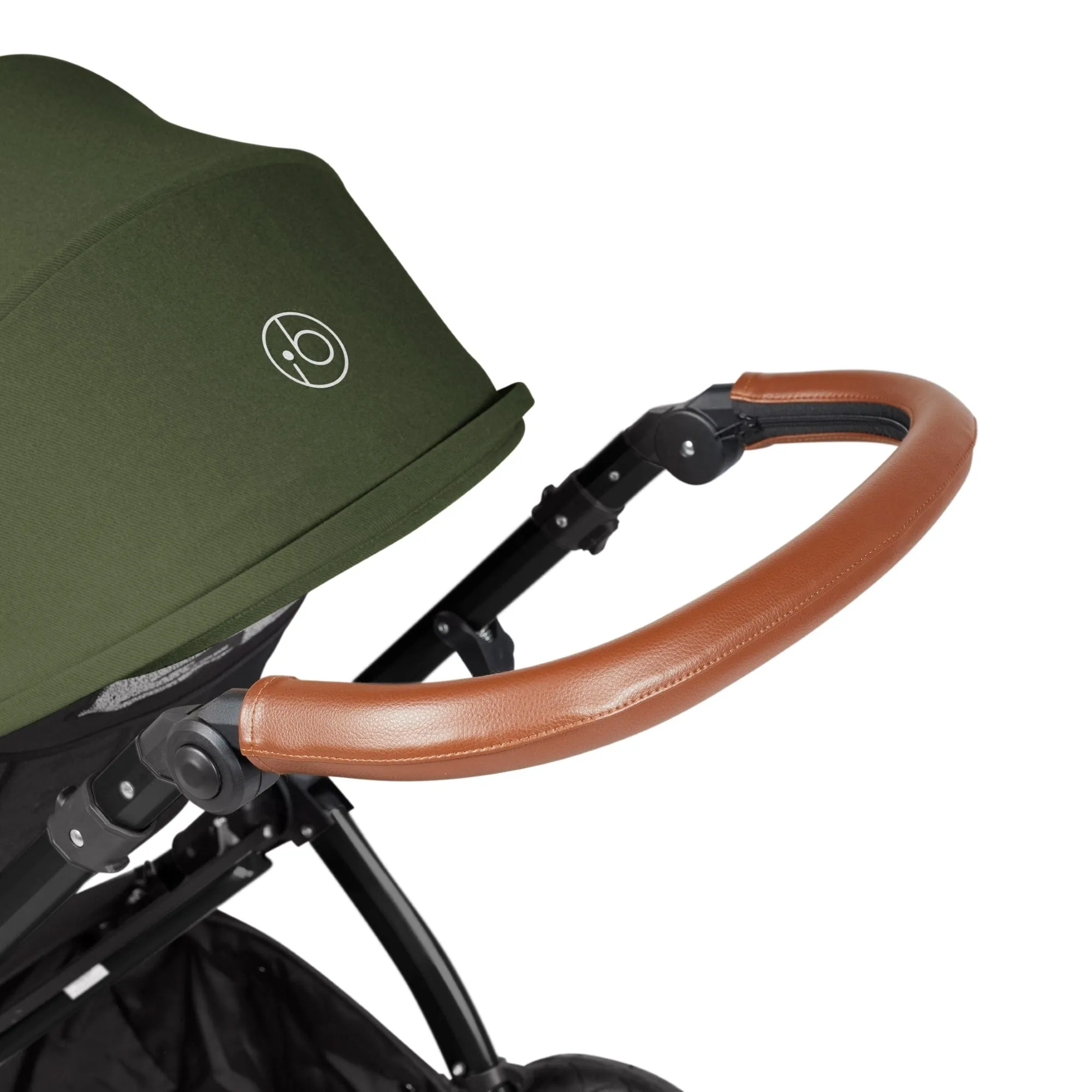 Ickle Bubba Stomp Luxe 2 in 1 Pushchair -   Black / Woodland / Tan