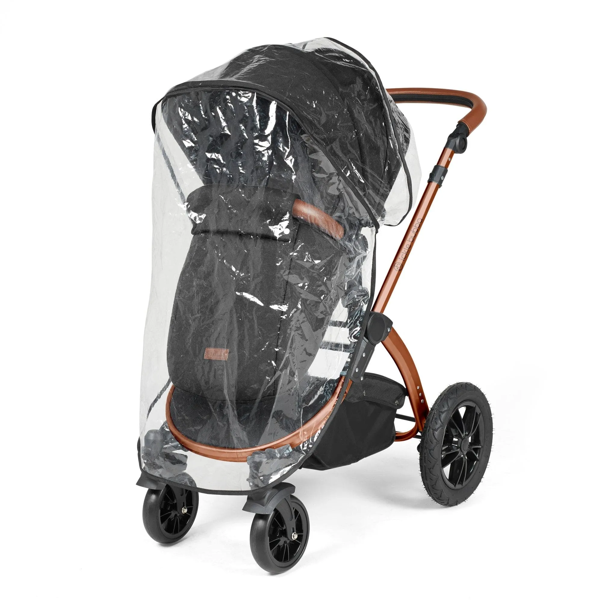 Ickle Bubba Stomp Luxe 2 in 1 Pushchair - Bronze / Midnight / Tan
