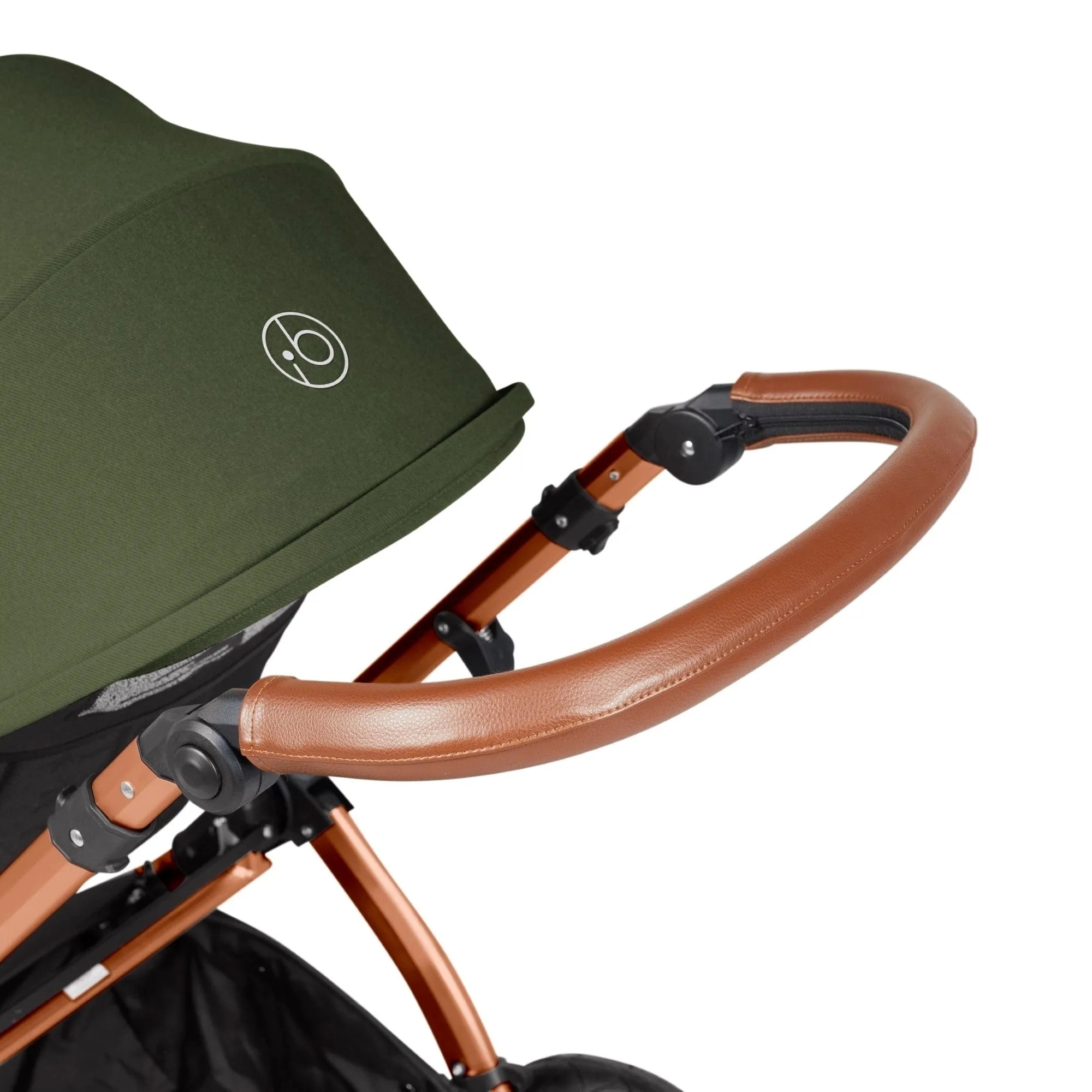 Ickle Bubba Stomp Luxe 3-in-1 Stratus I-Size Travel System - Bronze / Woodland / Tan