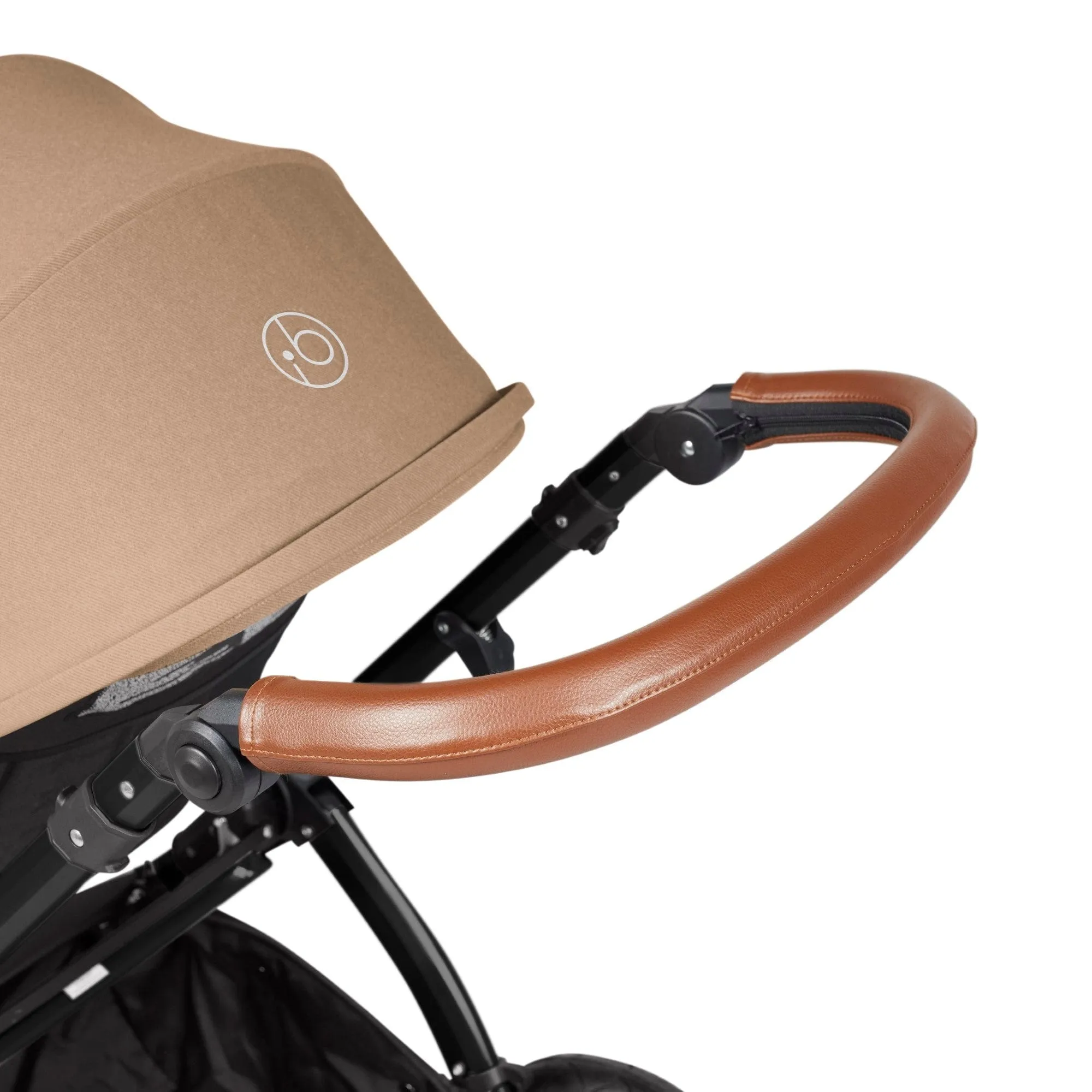 Ickle Bubba Stomp Luxe All-in-One Stratus I-Size Travel System - Black / Desert / Tan
