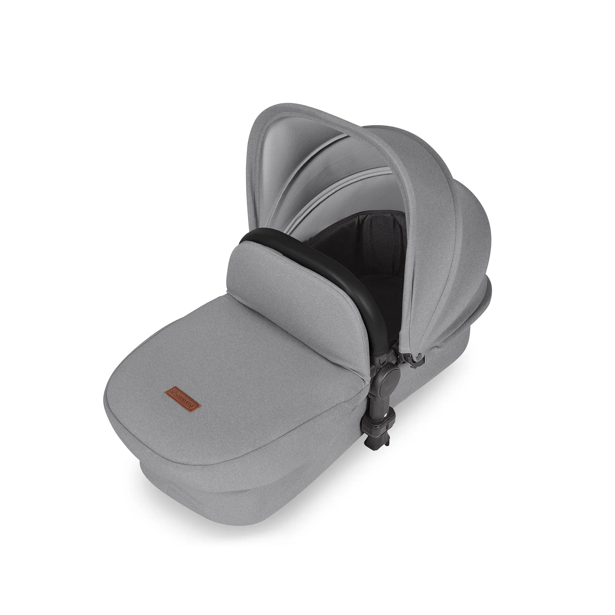 Ickle Bubba Stomp Luxe All-in-One Stratus I-Size Travel System - Black / Pearl Grey / Black
