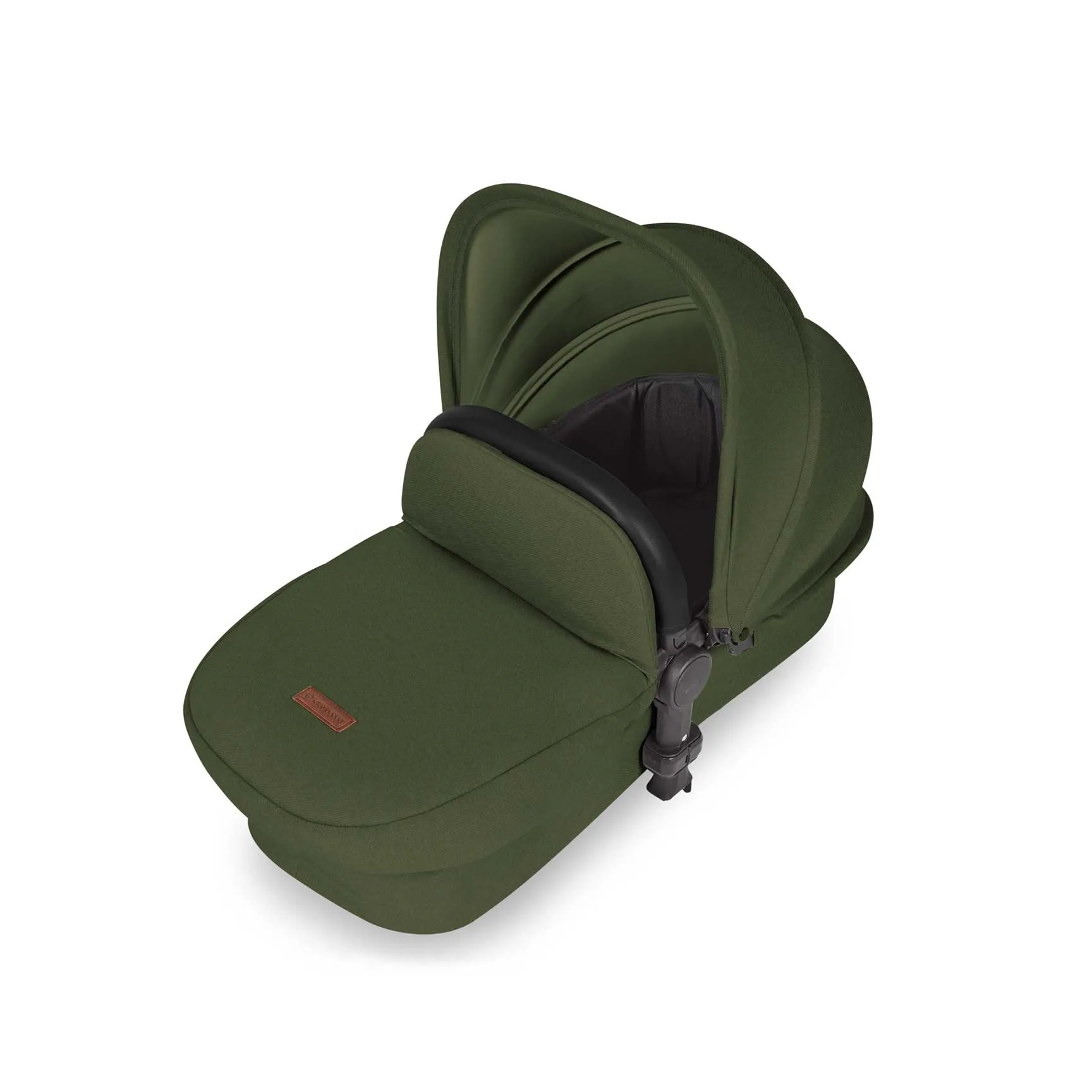 Ickle Bubba Stomp Luxe All-in-One Travel System with Isofix Base - Black/Woodland/Black