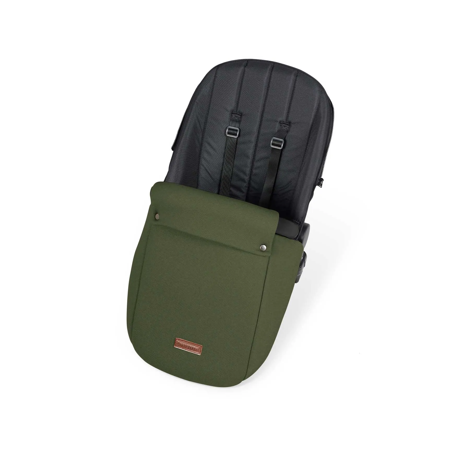 Ickle Bubba Stomp Luxe All-in-One Travel System with Isofix Base - Black/Woodland/Black