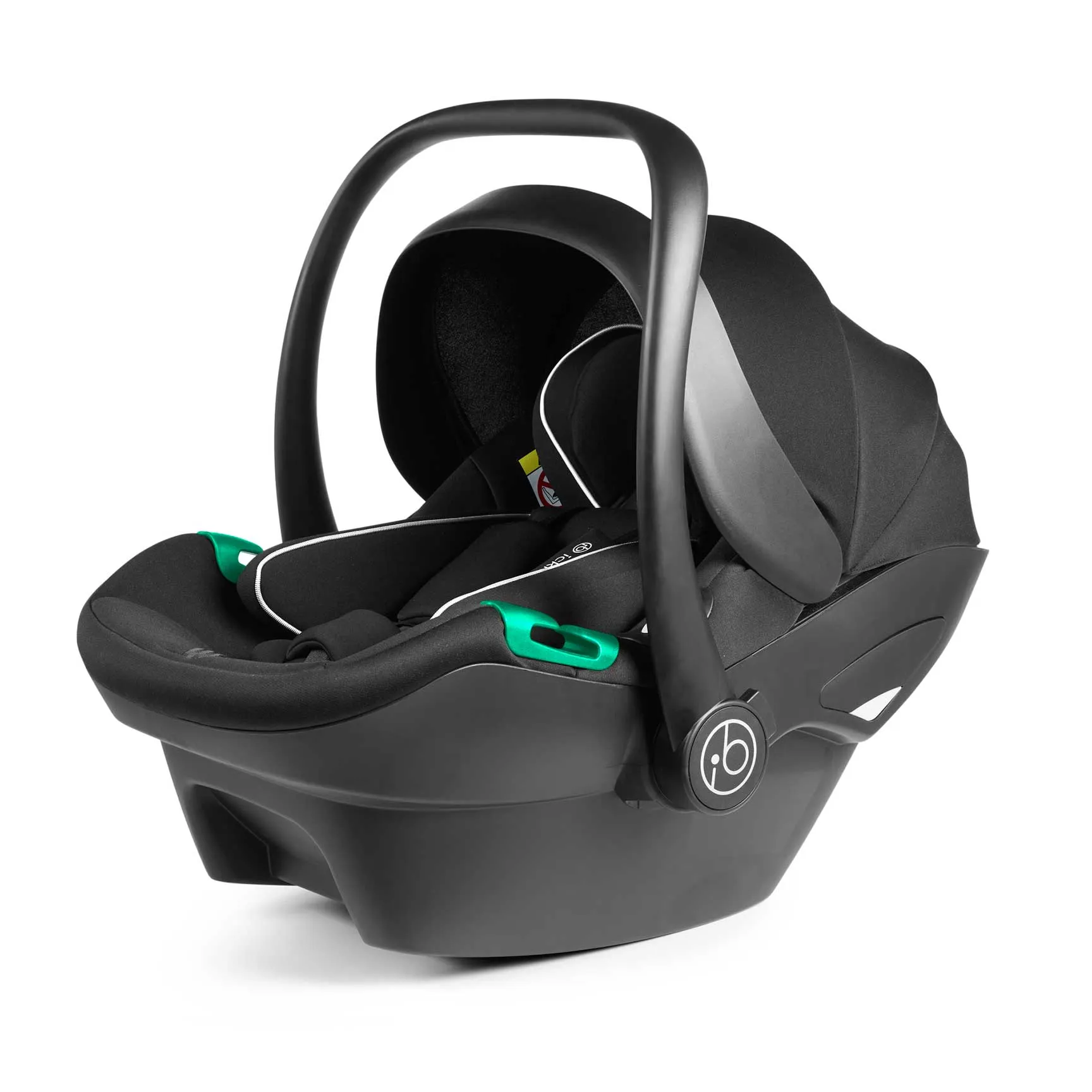 Ickle Bubba Stomp Luxe All-in-One Travel System with Isofix Base - Black/Woodland/Black