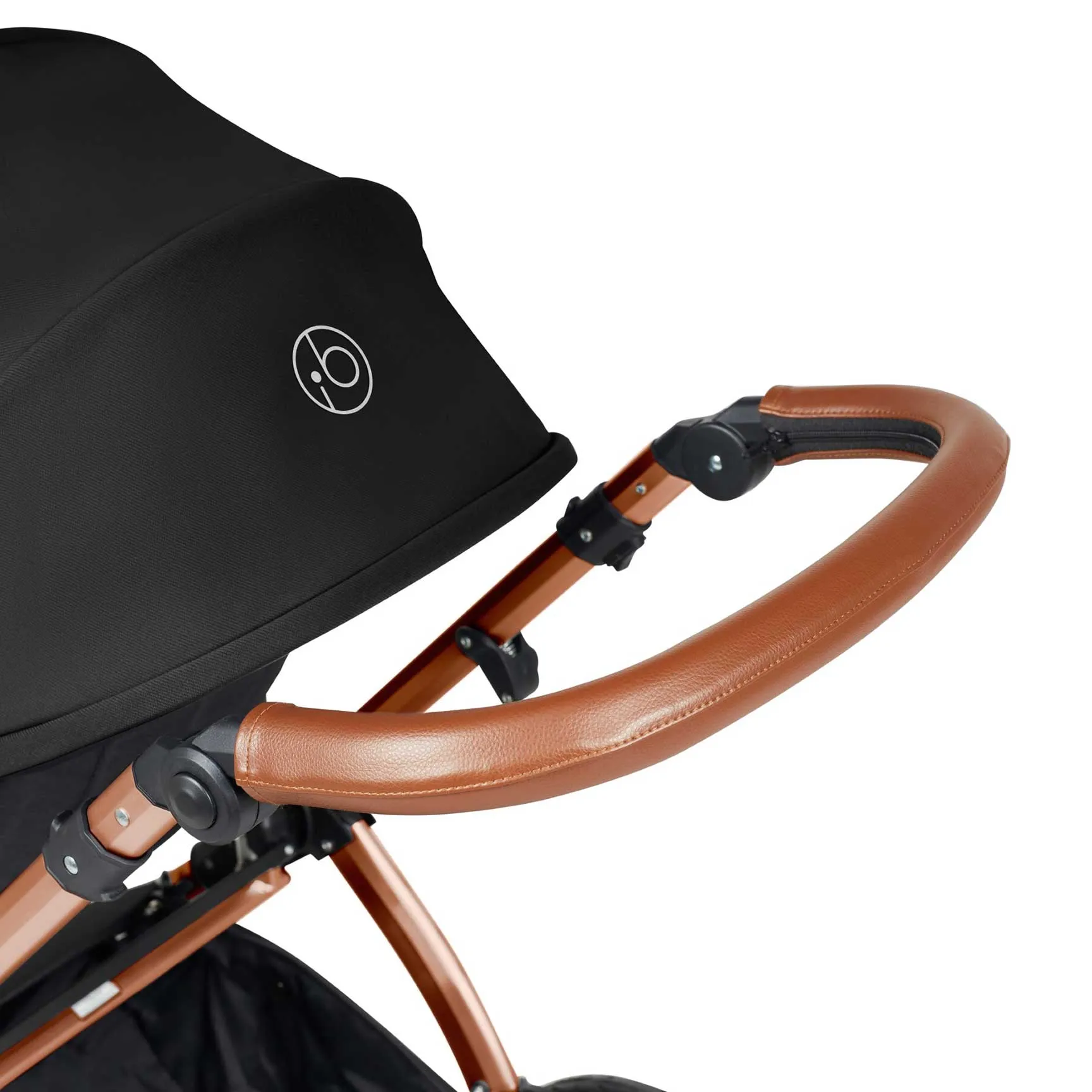 Ickle Bubba Stomp Luxe All-in-One Travel System with Isofix Base - Bronze/Midnight/Tan