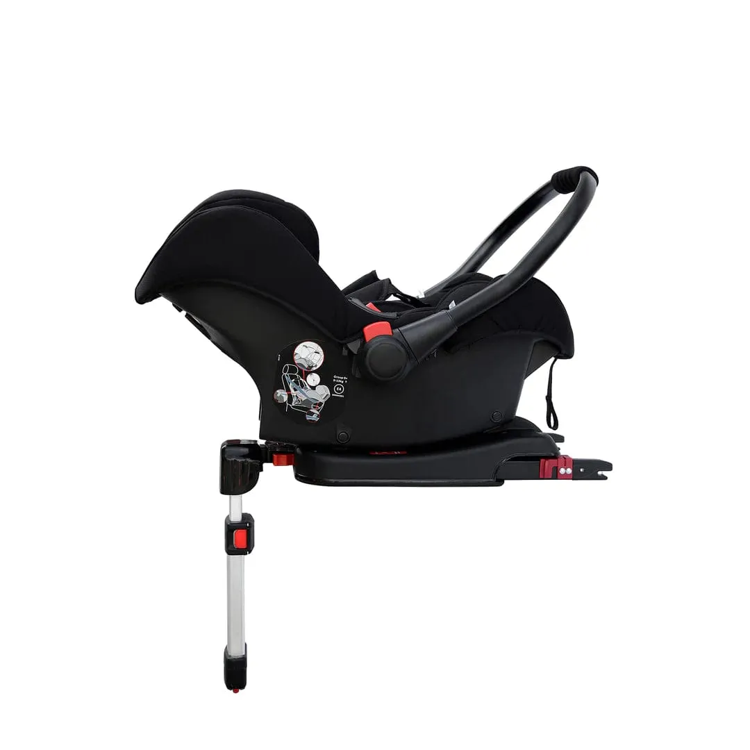 Ickle Bubba Stomp Luxe All-in-One Travel System with Isofix Base (Galaxy) - Silver/Desert/Tan