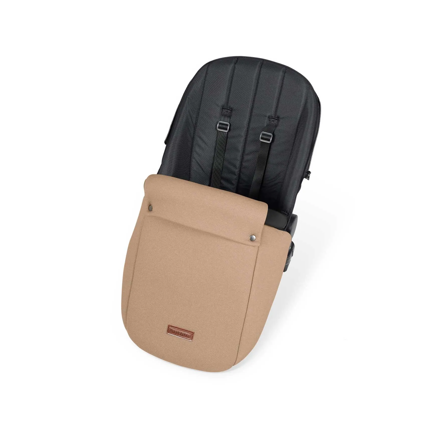 Ickle Bubba Stomp Luxe All-in-One Travel System with Isofix Base in Black/Desert/Black